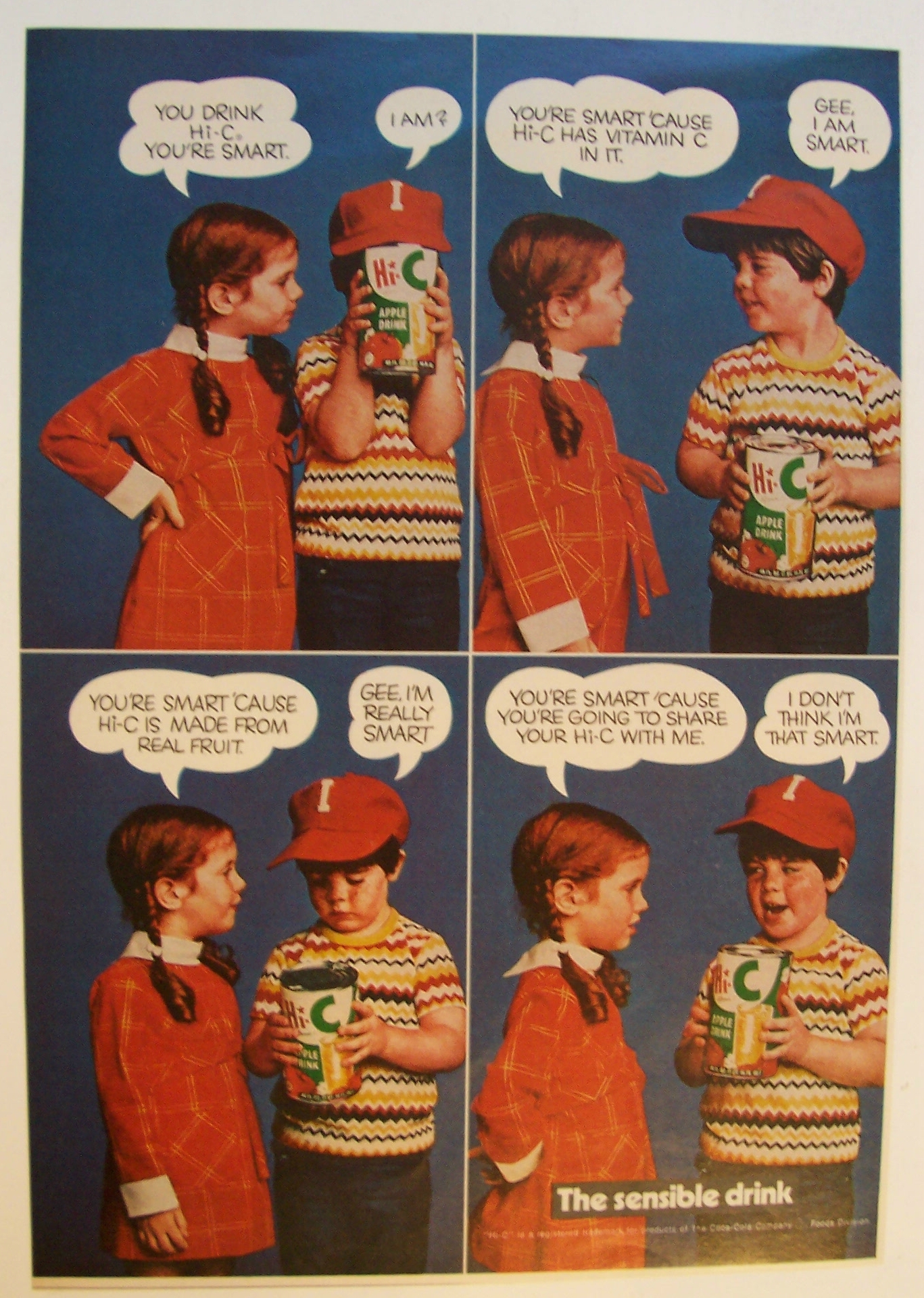 Vintage Ad: 1971 Hi C Apple Drink