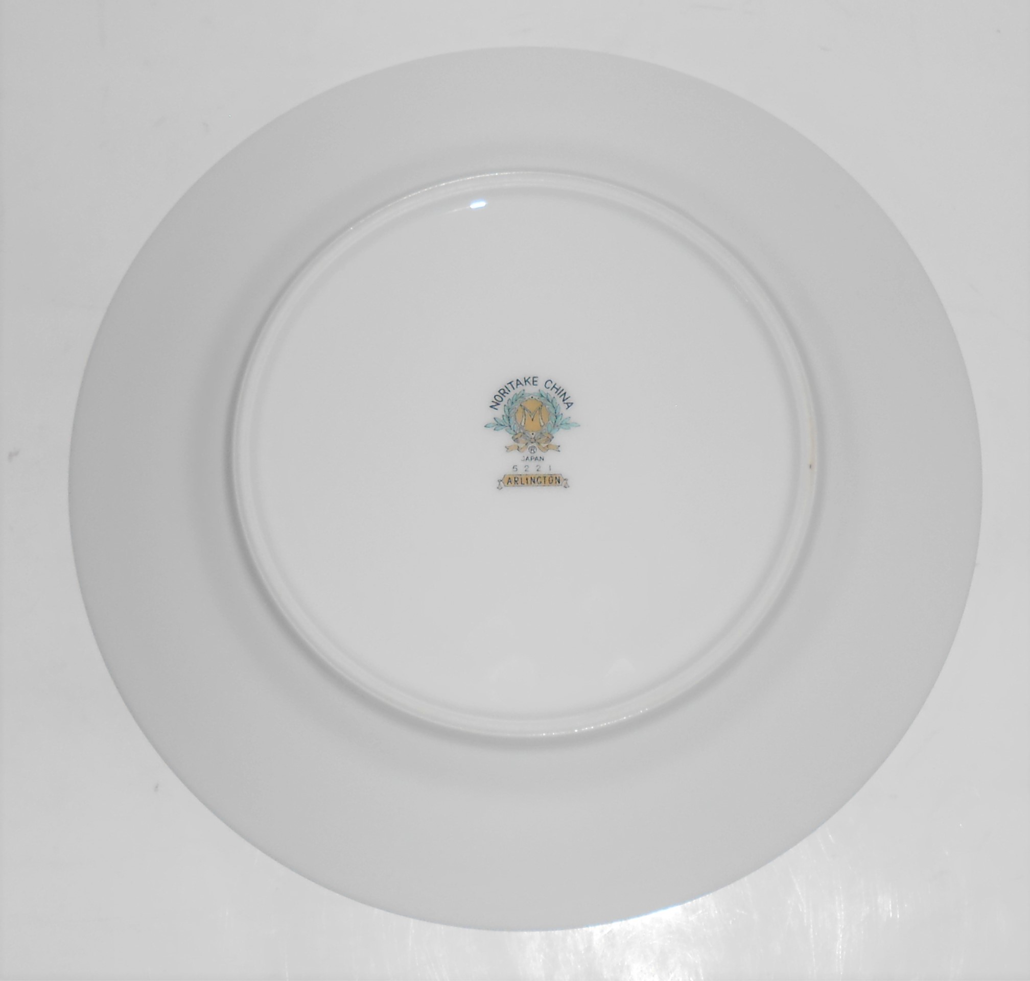 Noritake Porcelain China Arlington Pink Roses Salad Pl