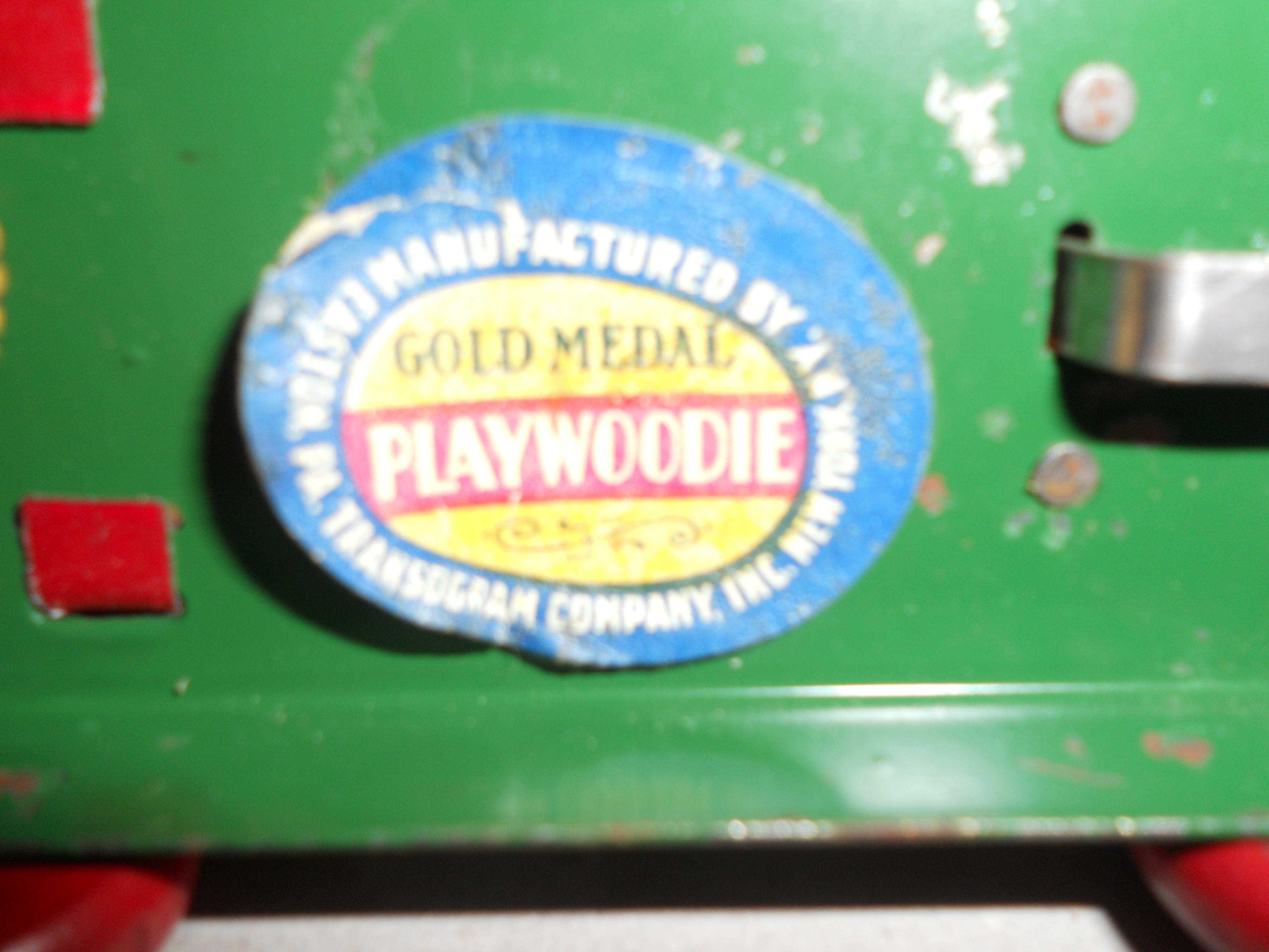 Gold Medal Play Woodie Pull Toy with Label
