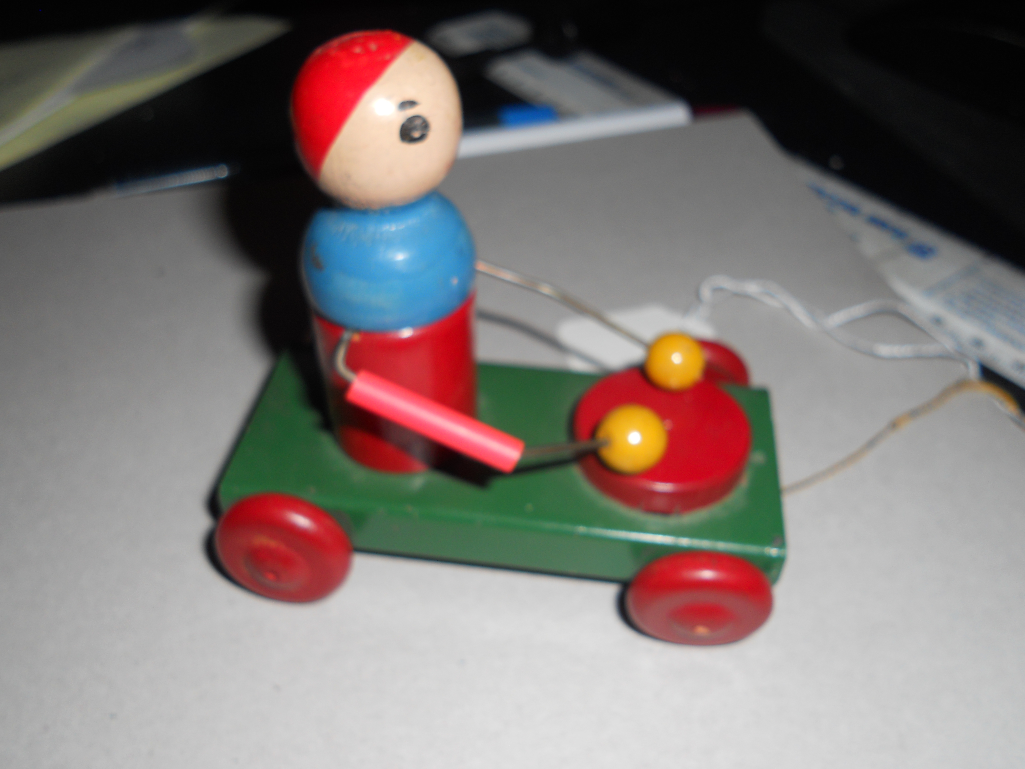 Gold Medal Play Woodie Pull Toy with Label