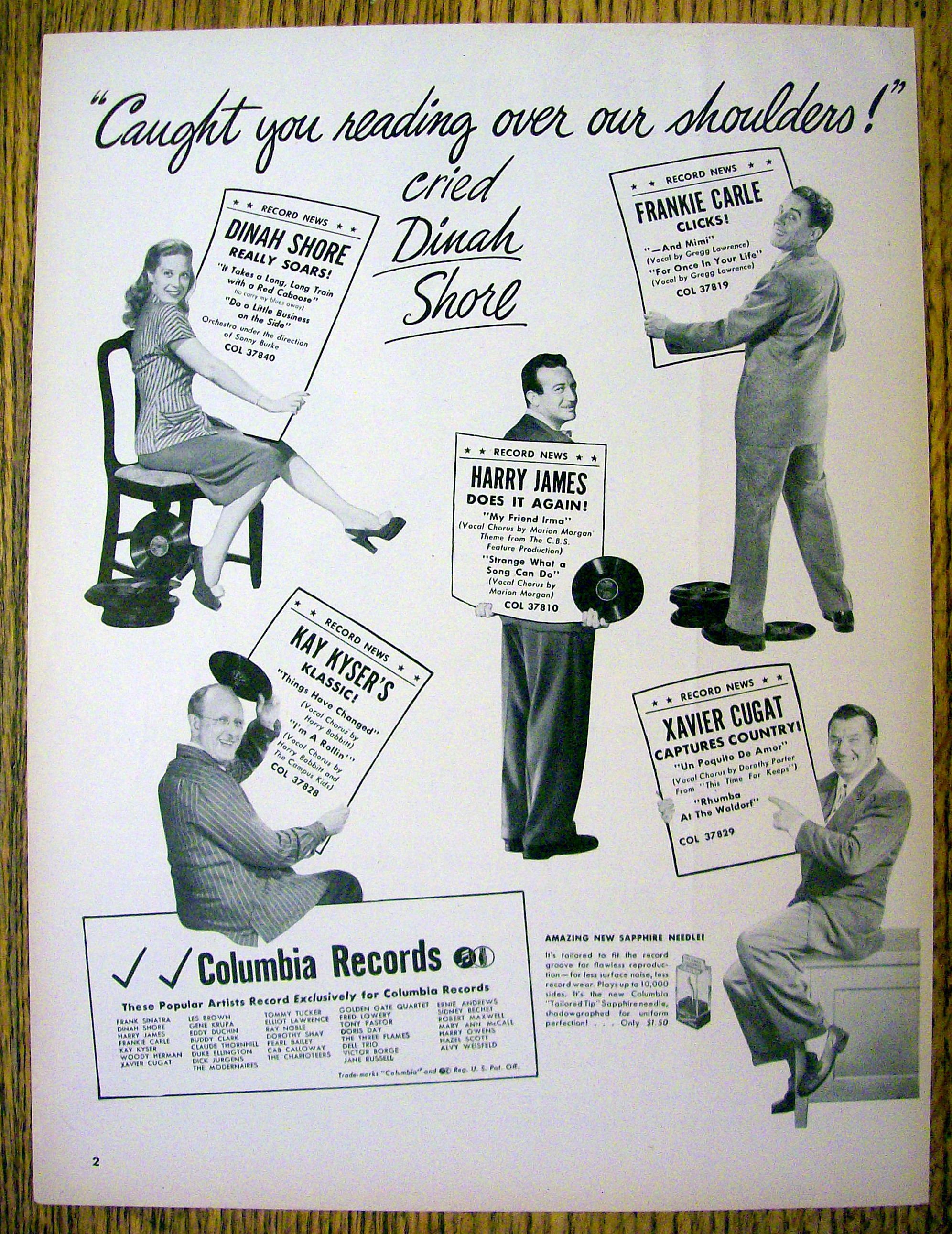 1947 Columbia Records