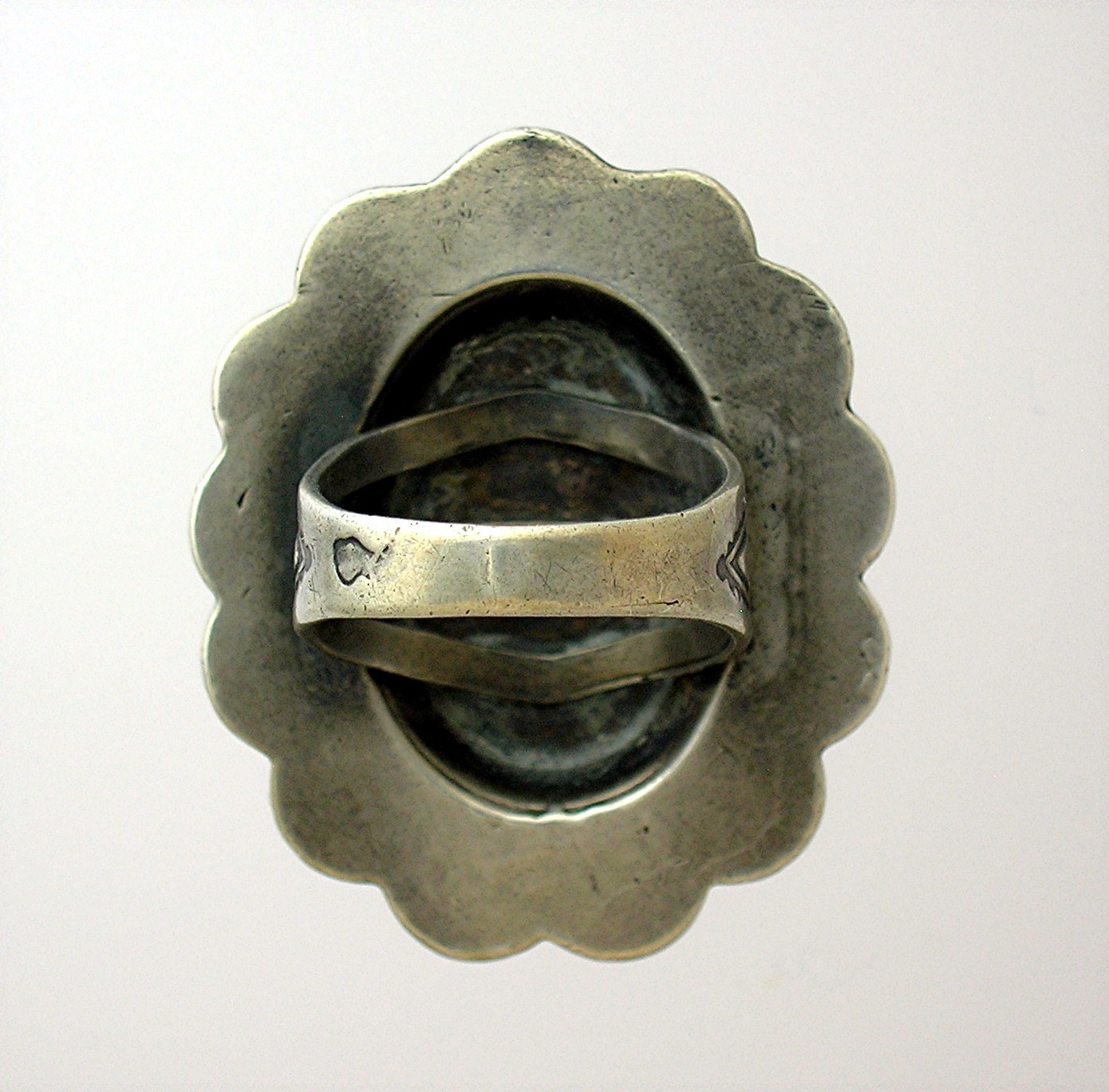 Navajo Sterling Silver Black Onyx Vintage Ring