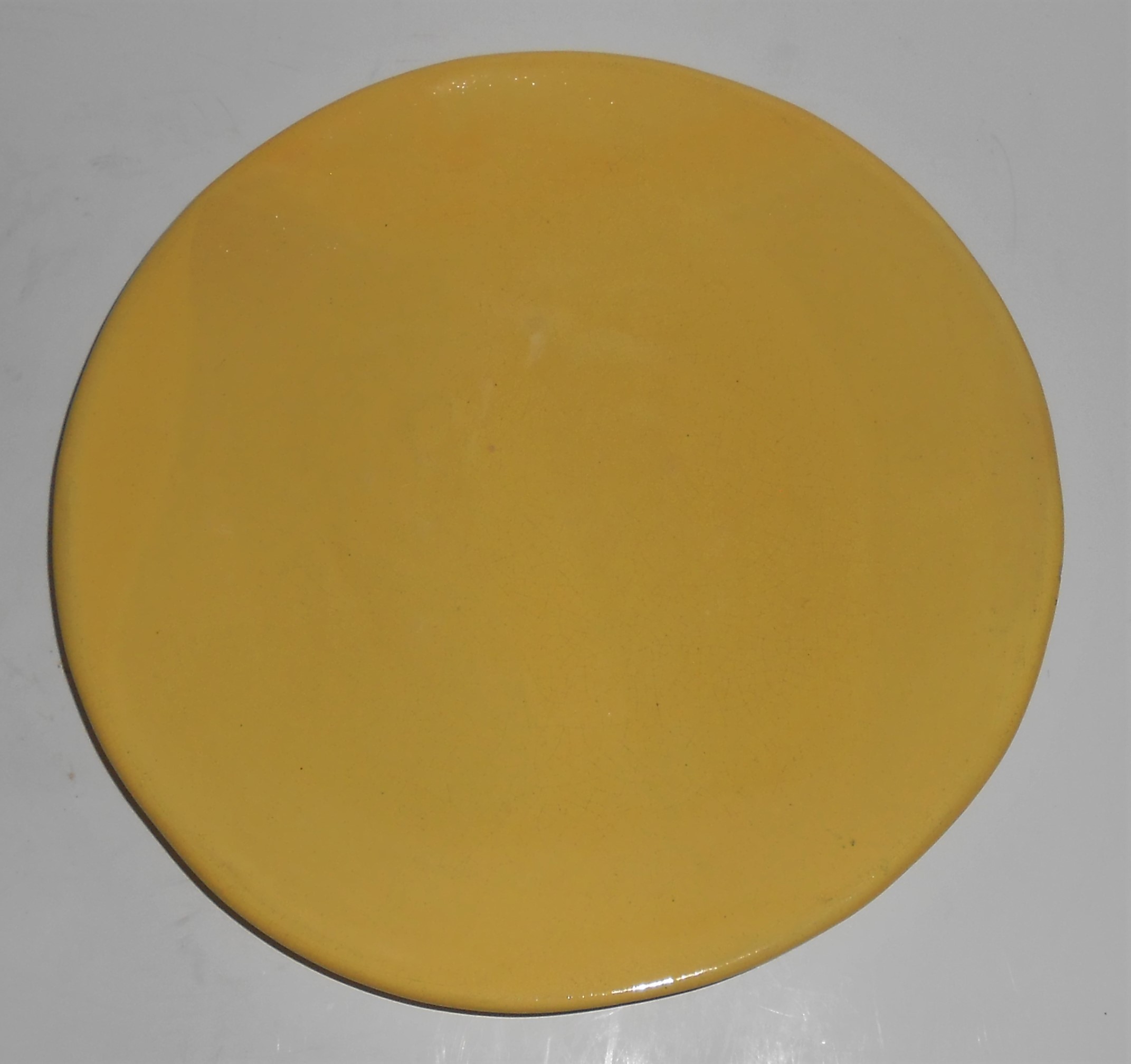 Brayton Laguna Pottery Early Yellow 8.75'' Plate