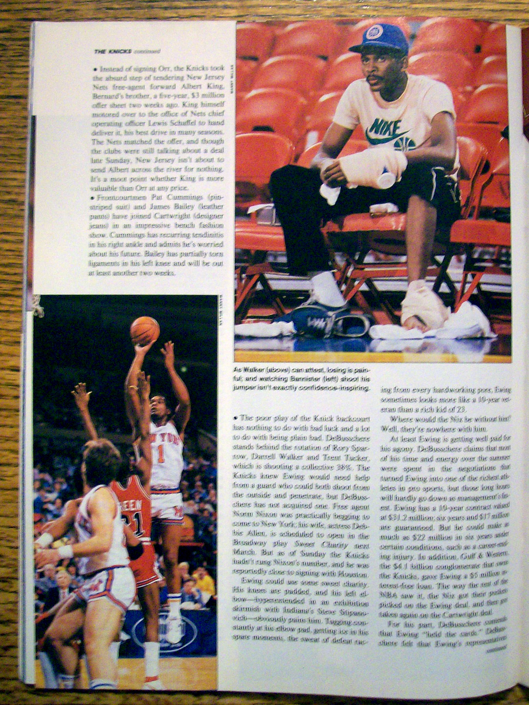 Sports Illustrated Magazine-November 18, 1985-D. Brown