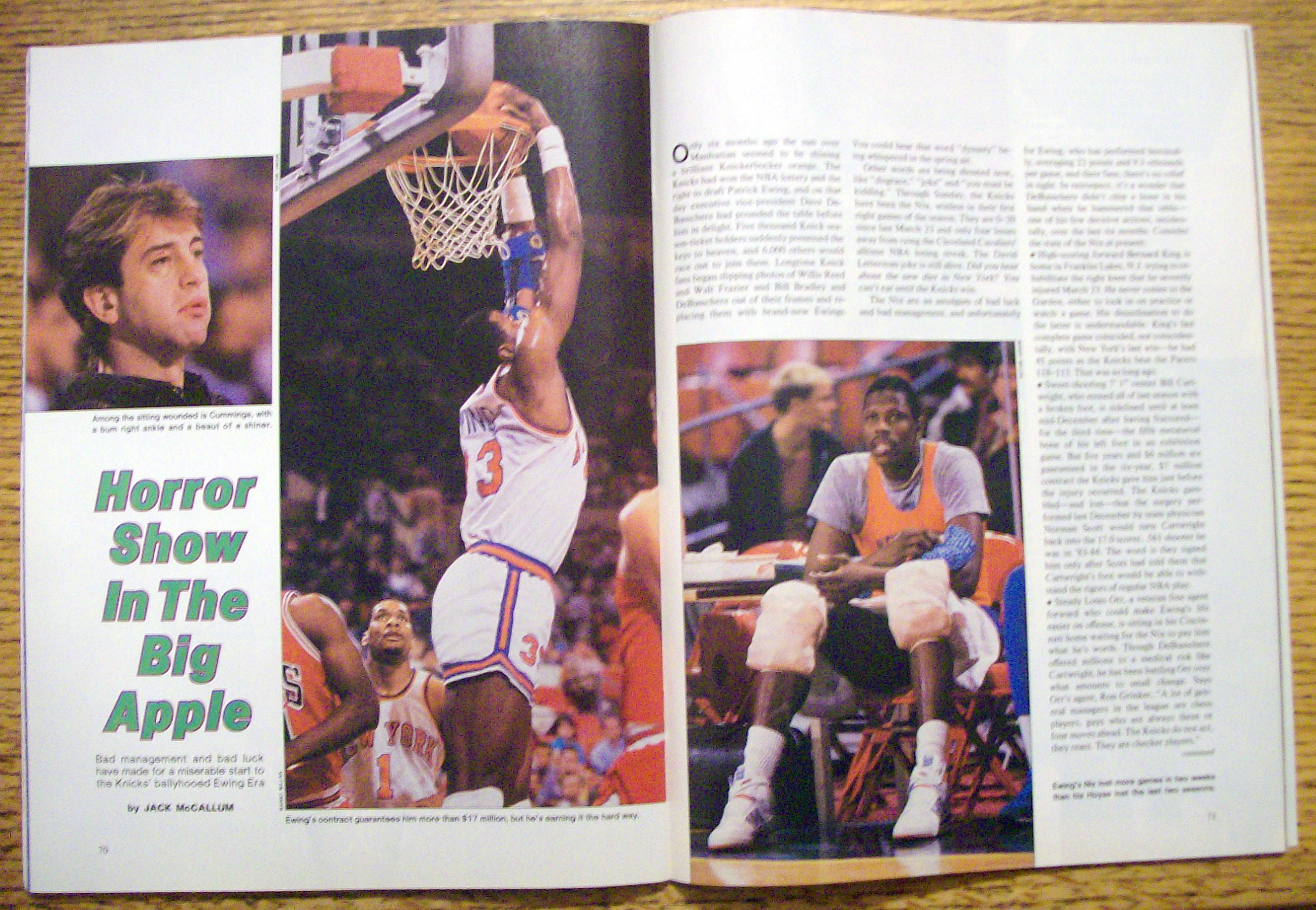 Sports Illustrated Magazine-November 18, 1985-D. Brown