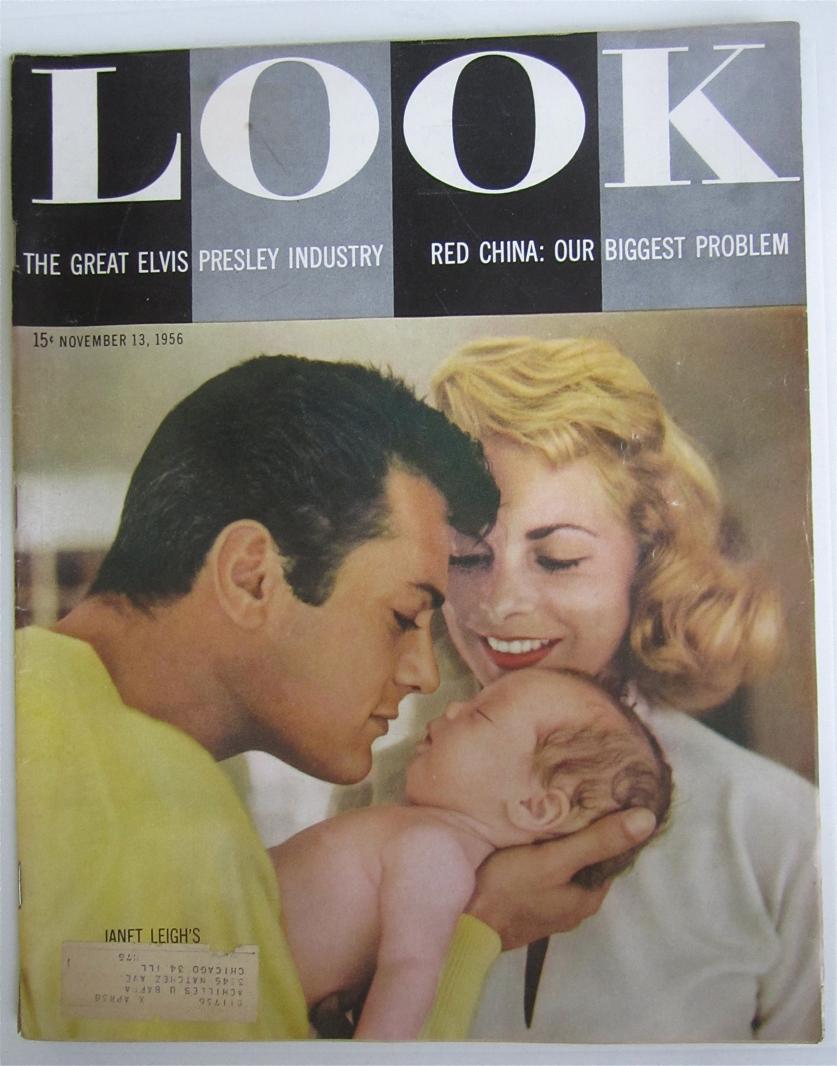 Look Magazine November 13, 1956 Janet Leigh's 1st Baby
