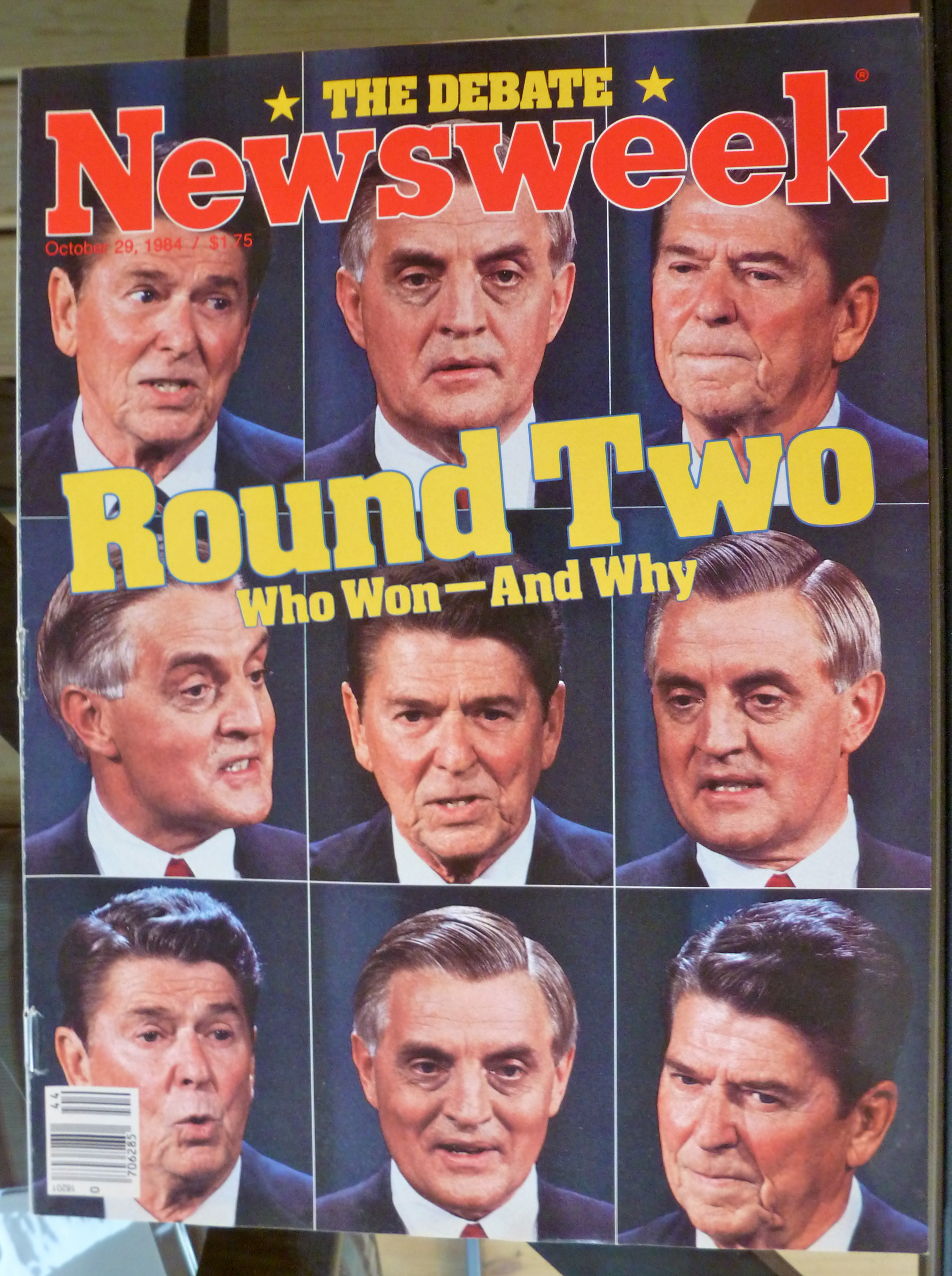 Newsweek Magazine-October 29, 1984-Round Two