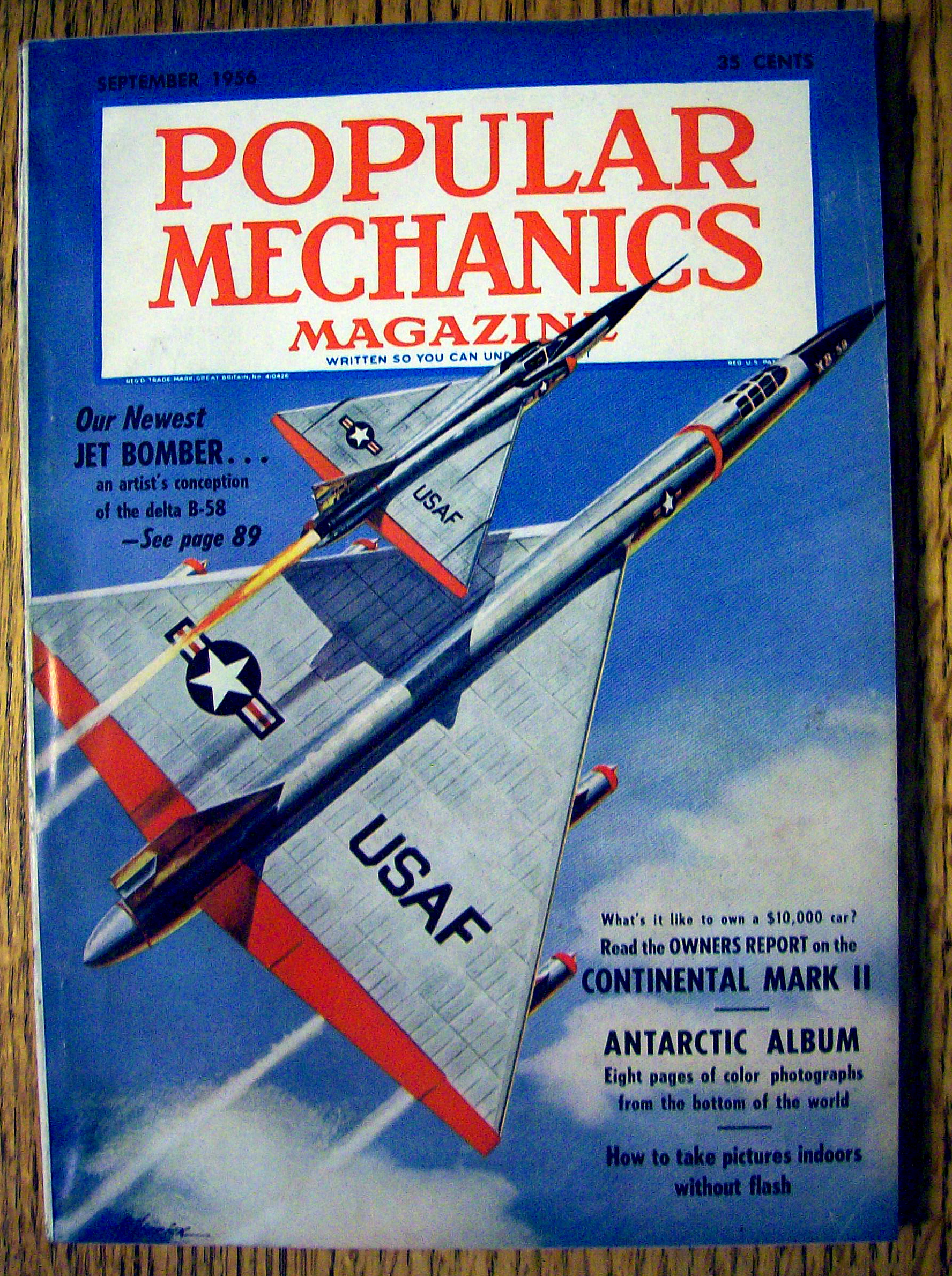 Popular Mechanics-September 1956-Jet Bomber