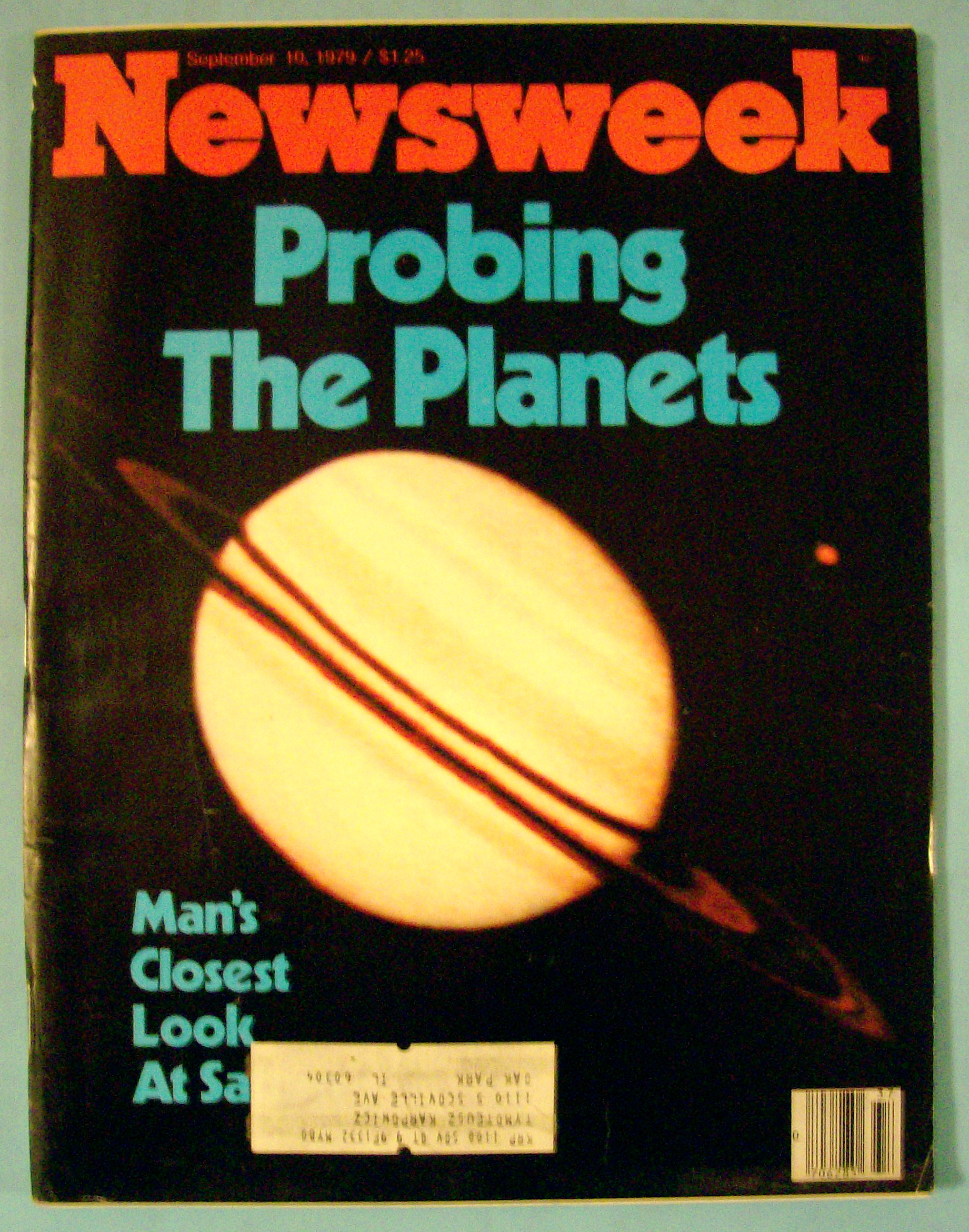 Newsweek Magazine - September 10, 1979 - Probing Planet