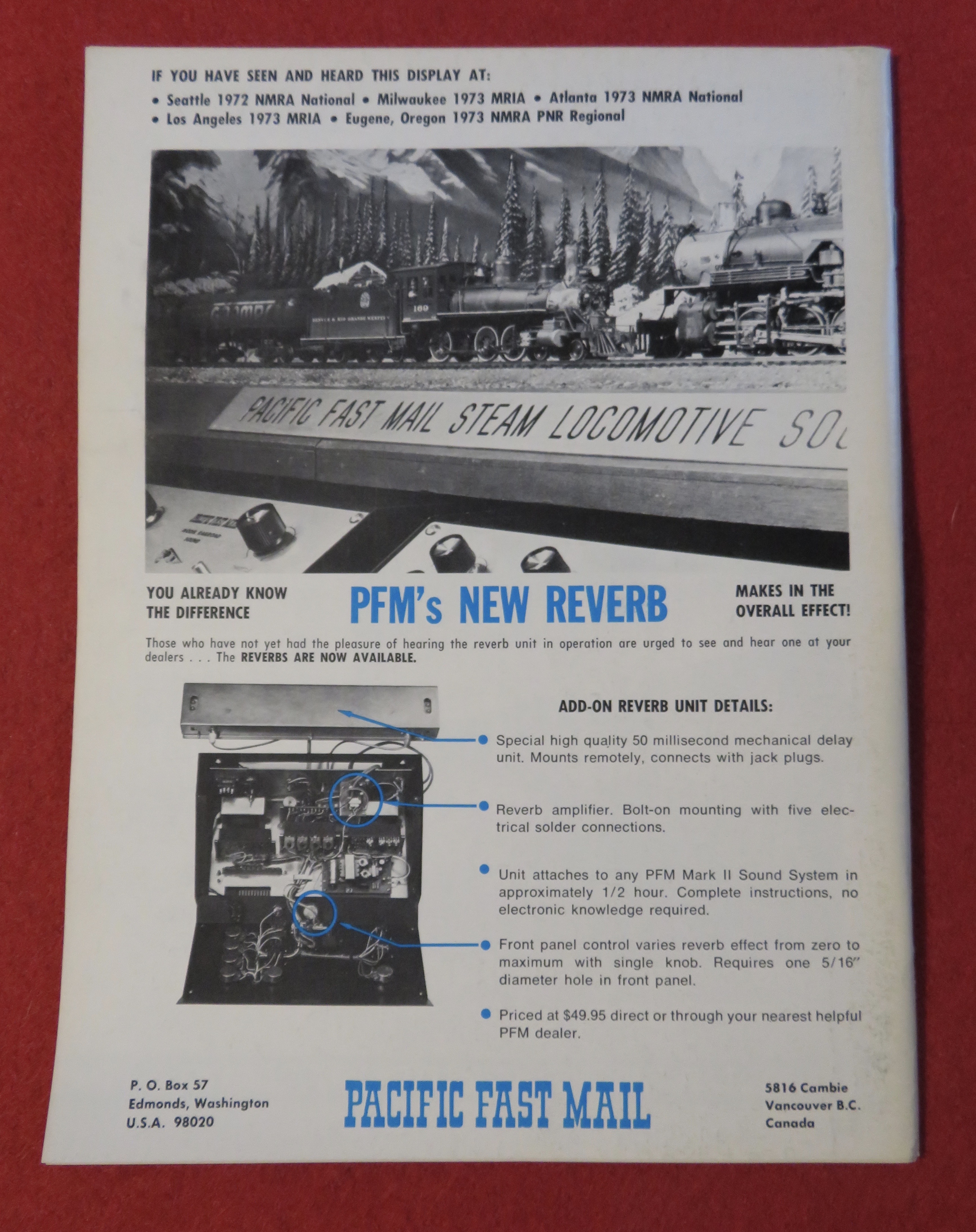 Model Railroader Magazine May 1974 Electro Liner