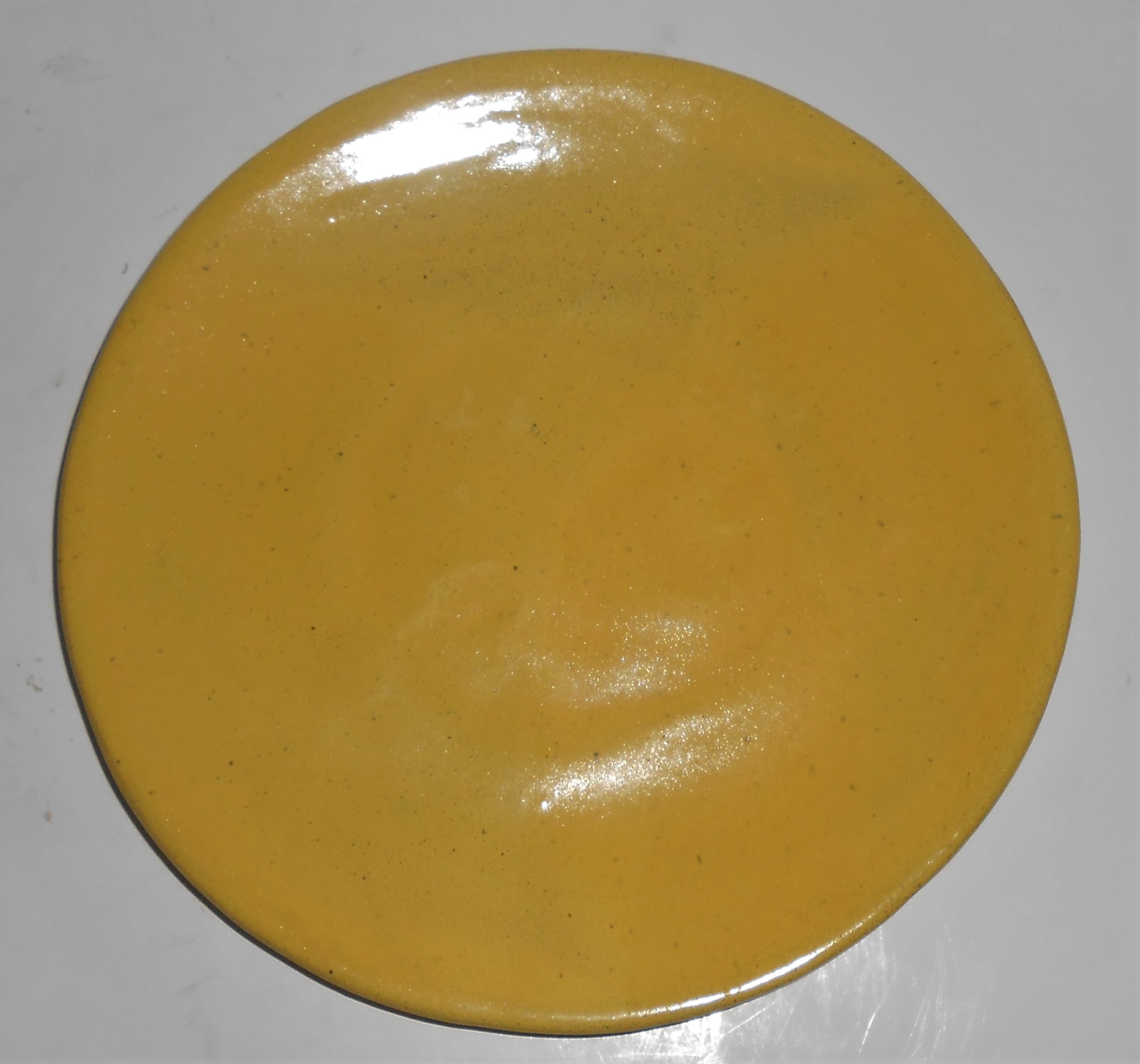 Brayton Laguna Pottery Early Yellow 7.25'' Plate