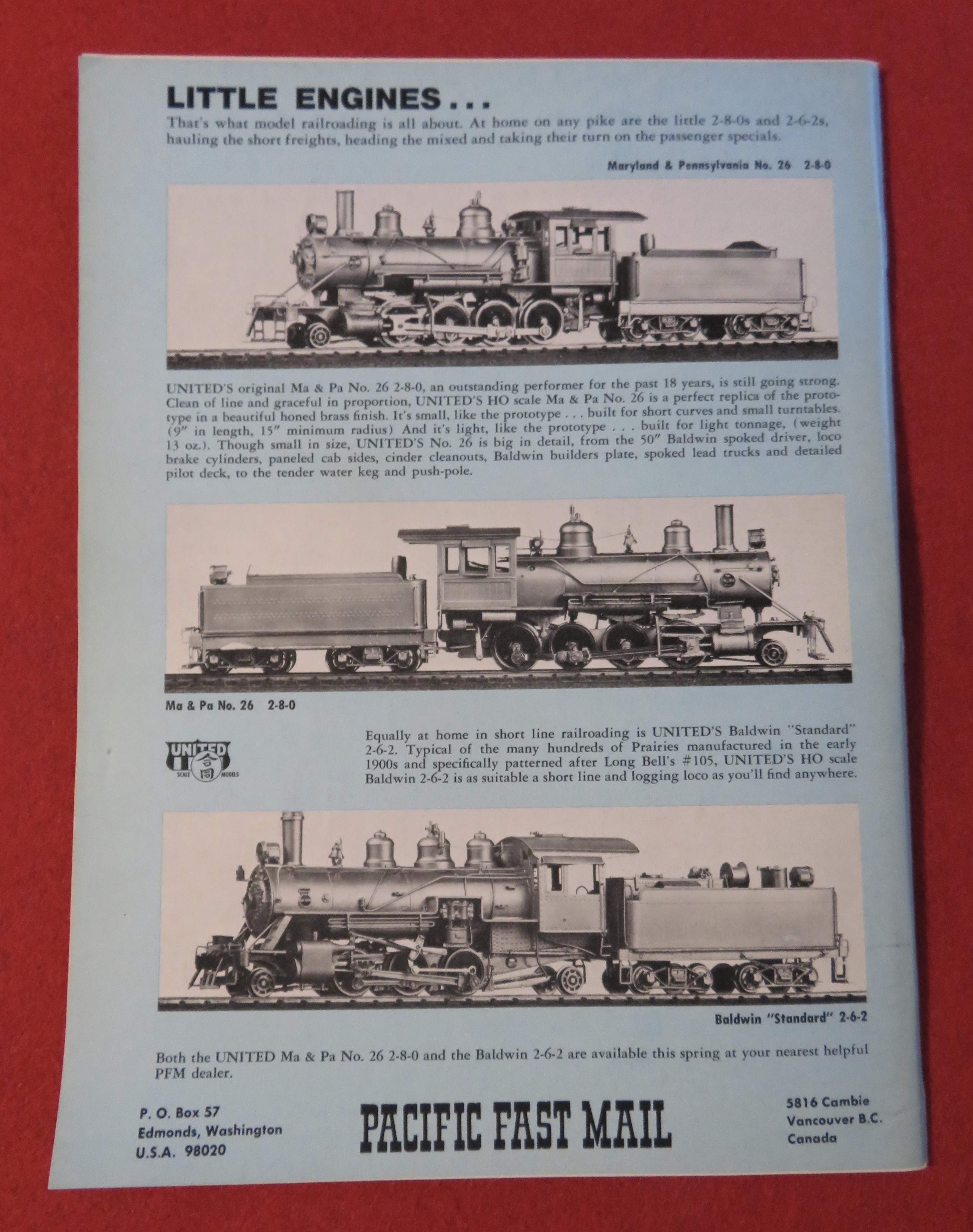Model Railroader Magazine April 1974 Apartment Railroad