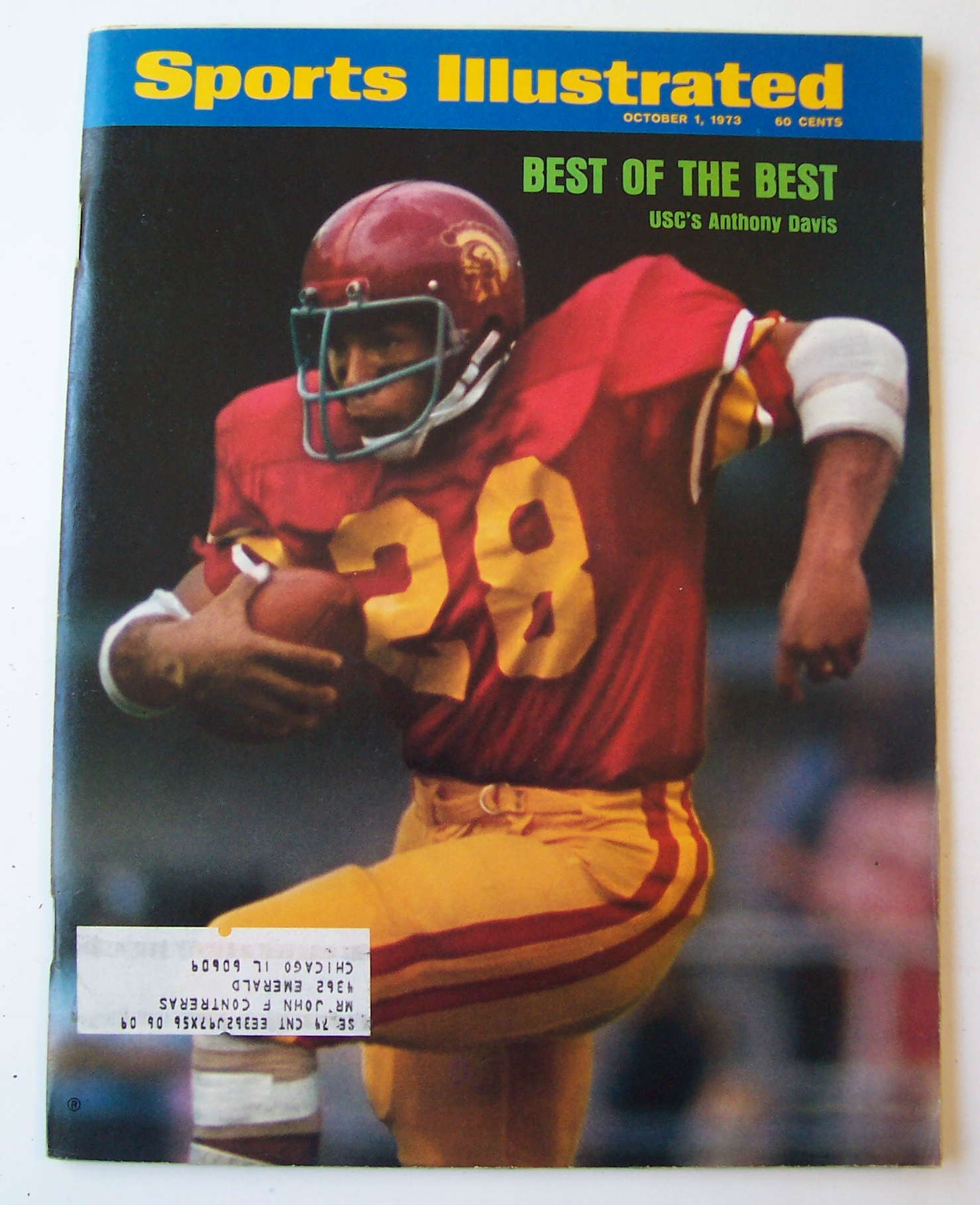 Sports Illustrated Magazine-October 1, 1973-A. Davis