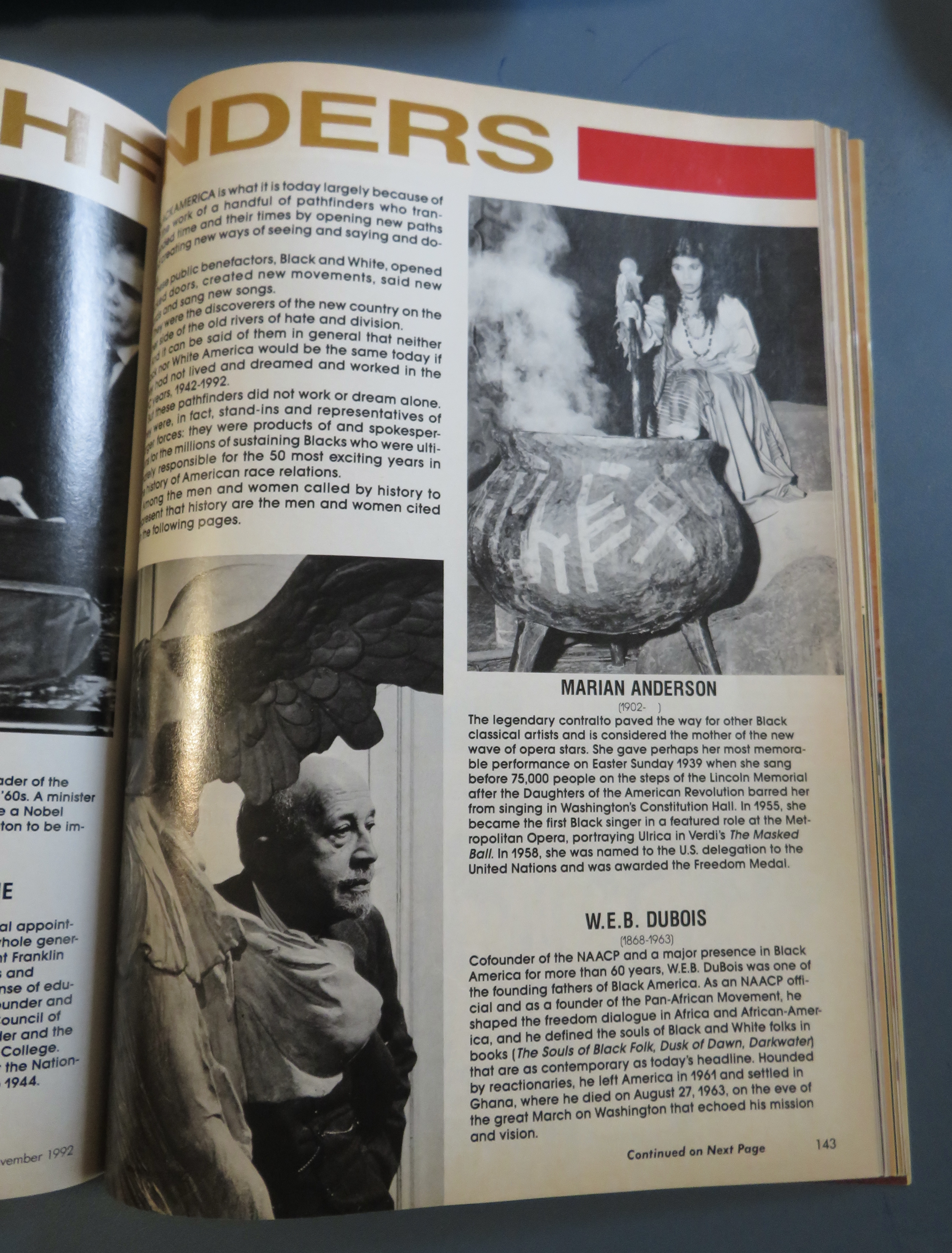Ebony Magazine November 1992 50 Years Of JPC
