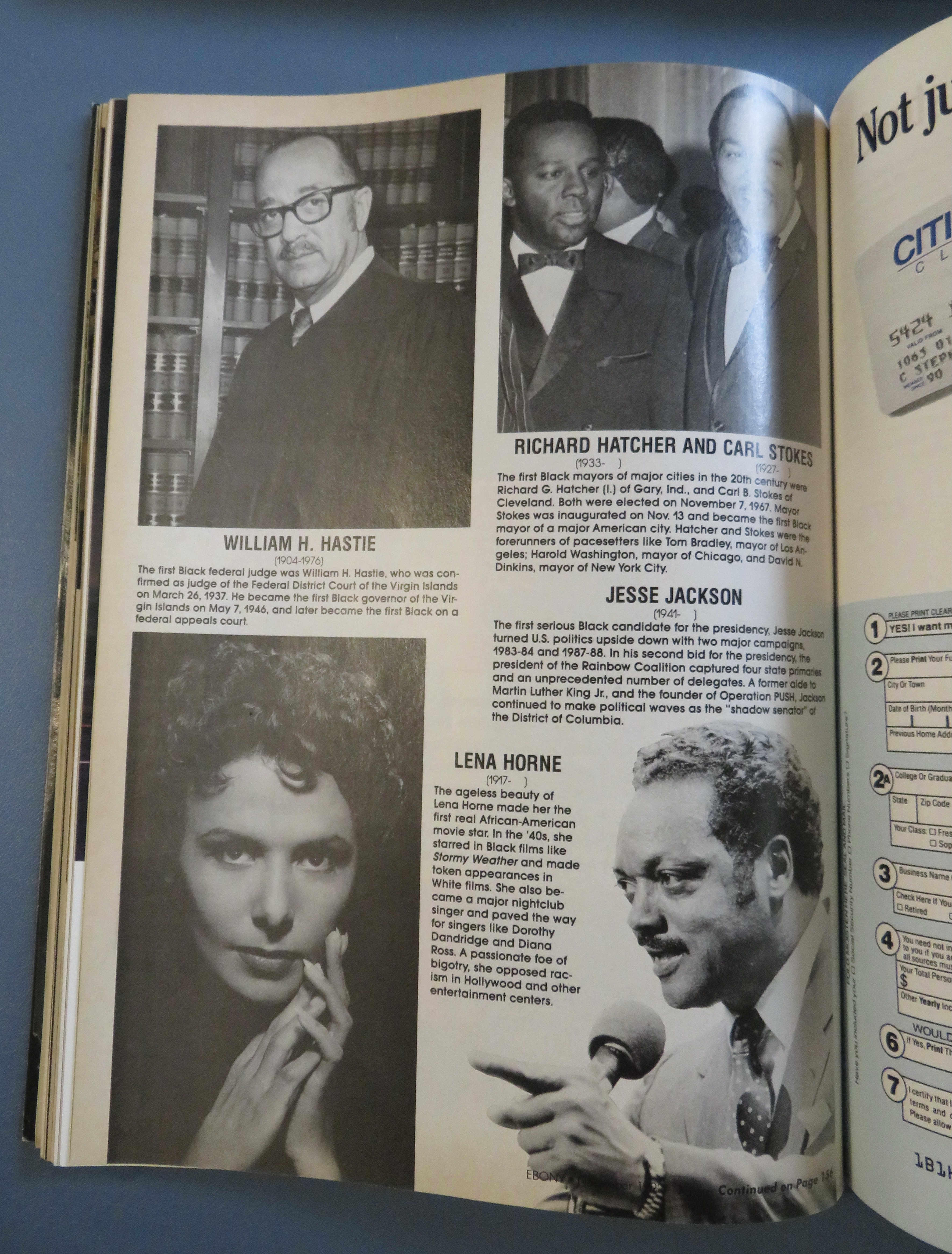 Ebony Magazine November 1992 50 Years Of JPC