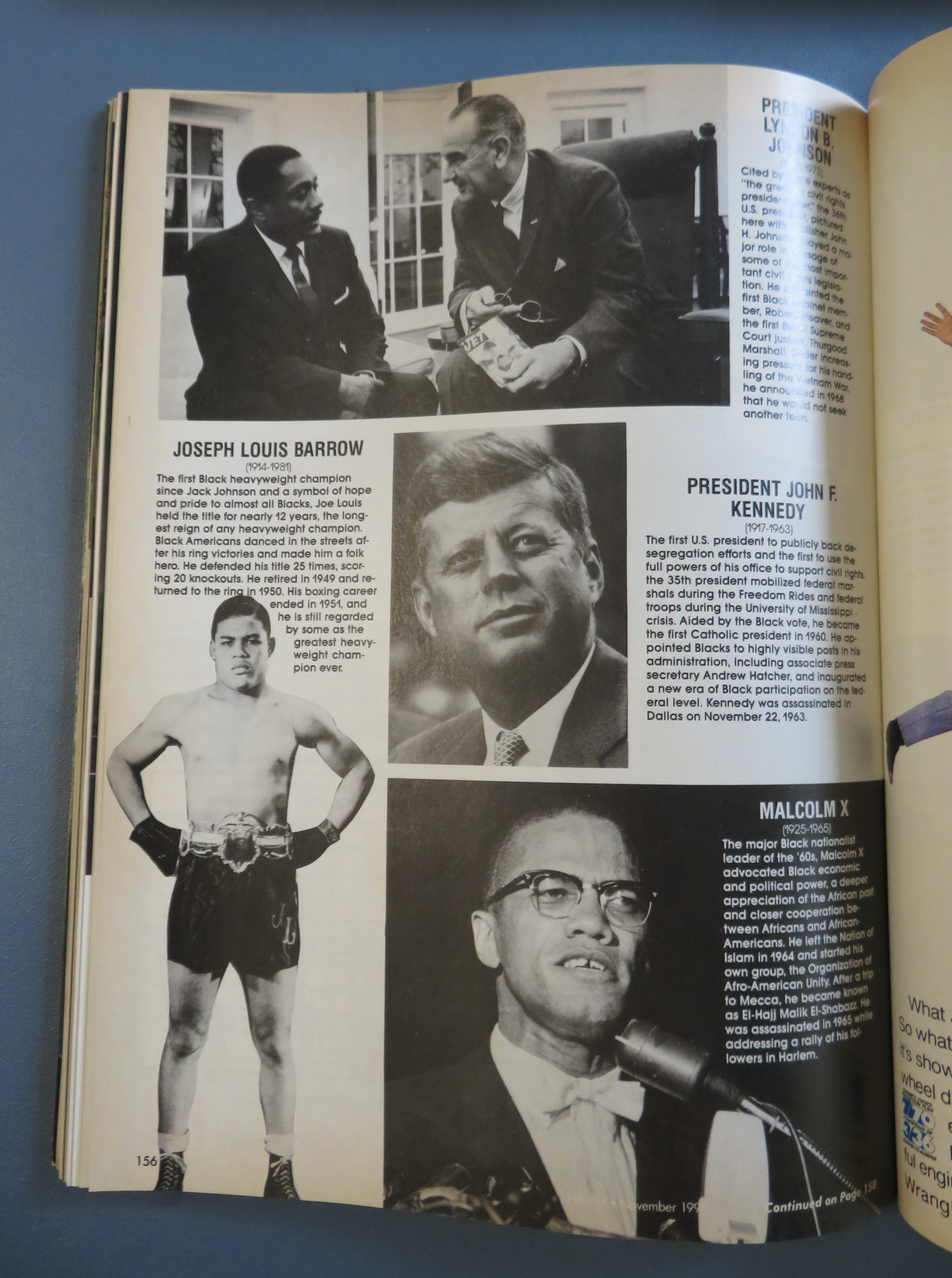 Ebony Magazine November 1992 50 Years Of JPC