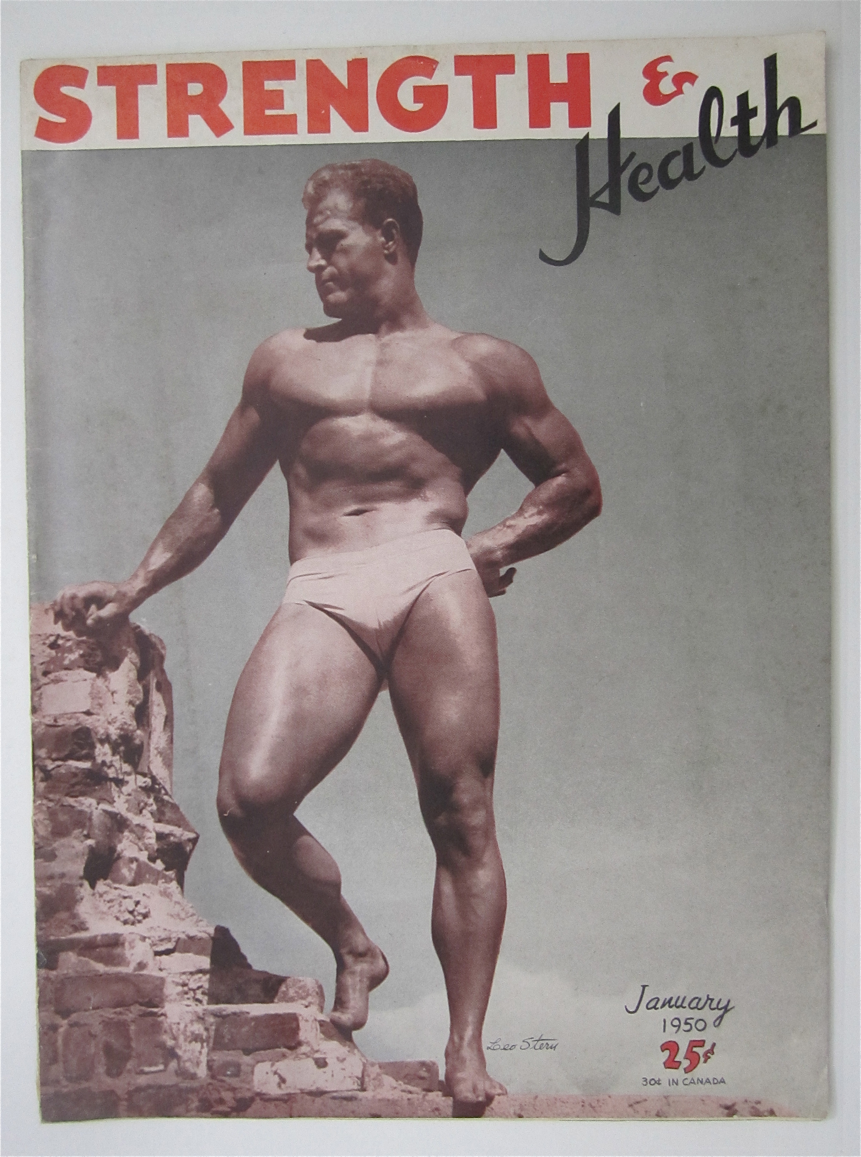 Strength & Health Magazine January 1950 Leo Stern
