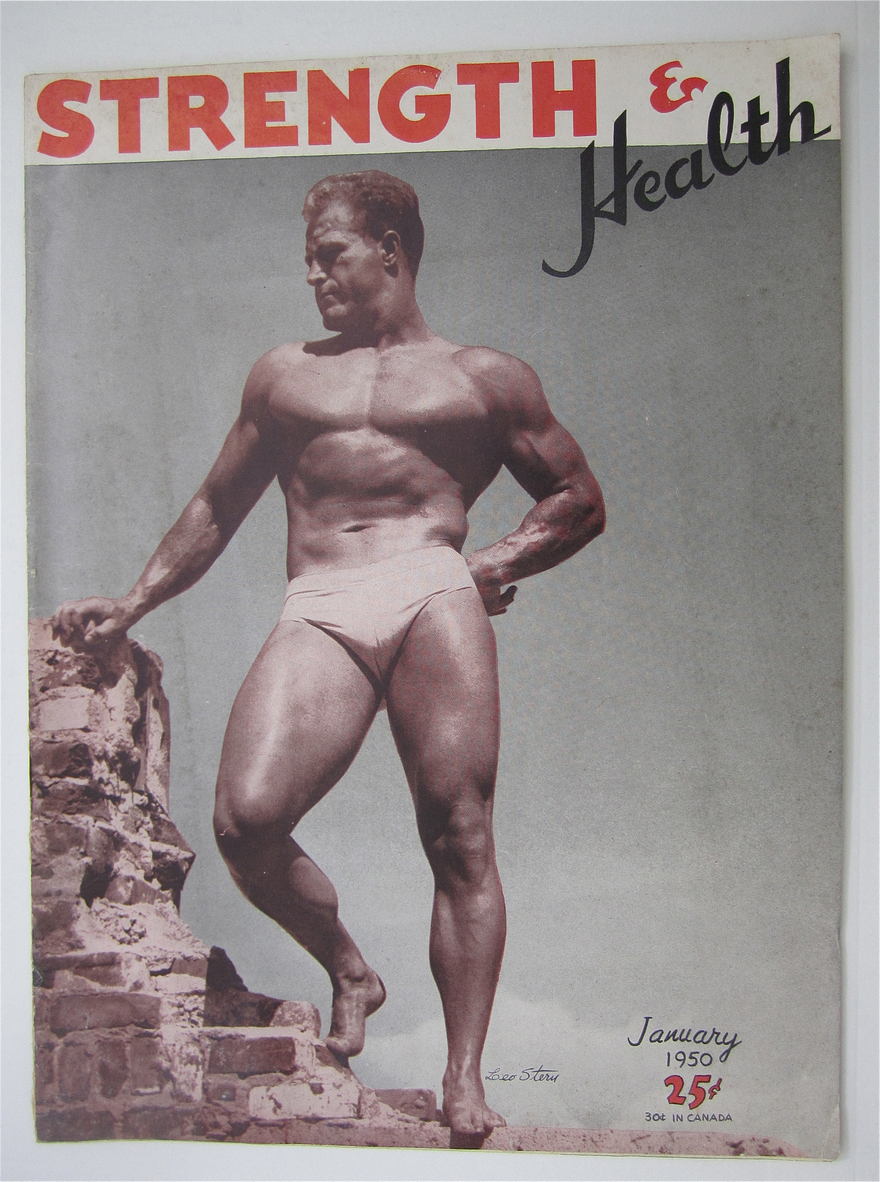 Strength & Health Magazine January 1950 Leo Stern