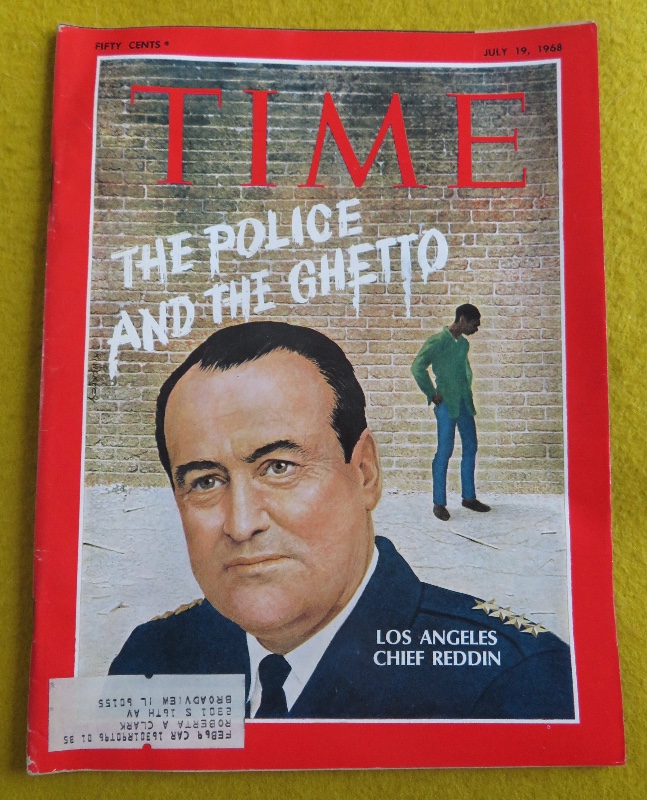 Time Magazine July 19, 1968 Los Angeles Chief Reddin