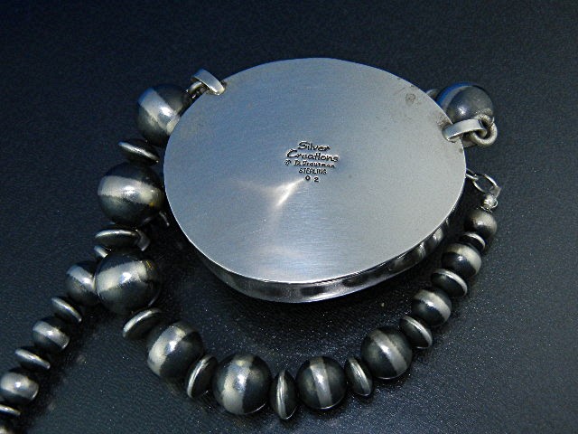 David Troutman Baltic Amber Navajo Pearls Necklace