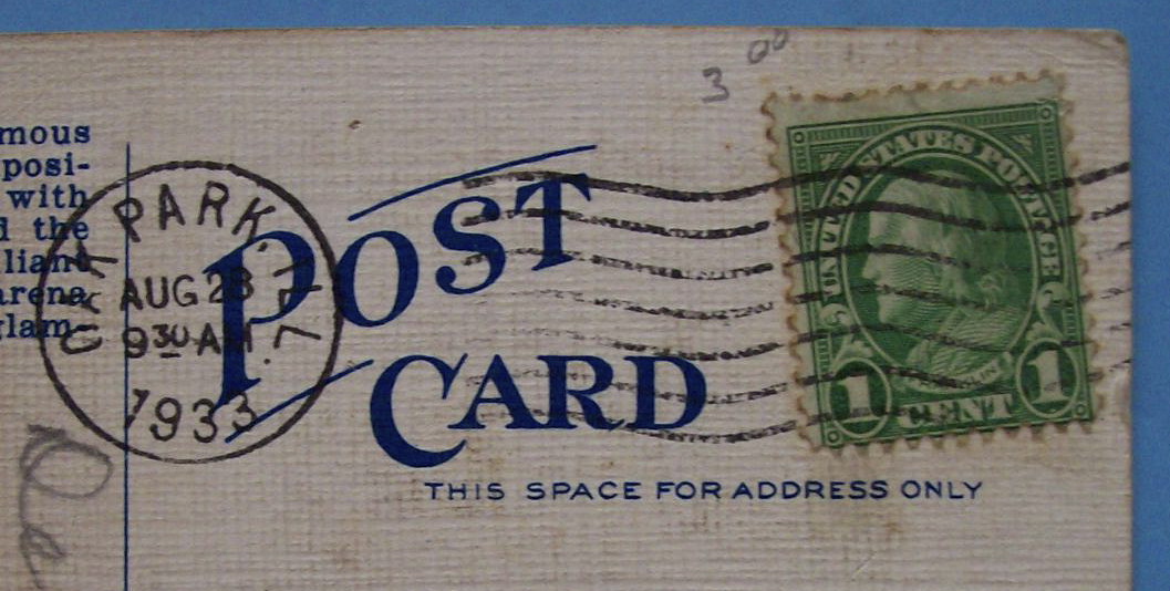 Oriental Village Postcard (Chicago World's Fair)