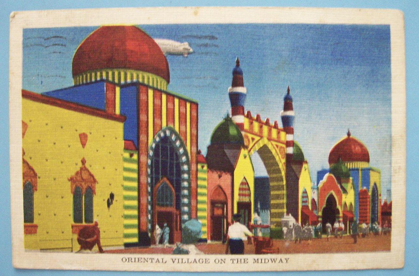 Oriental Village Postcard (Chicago World's Fair)