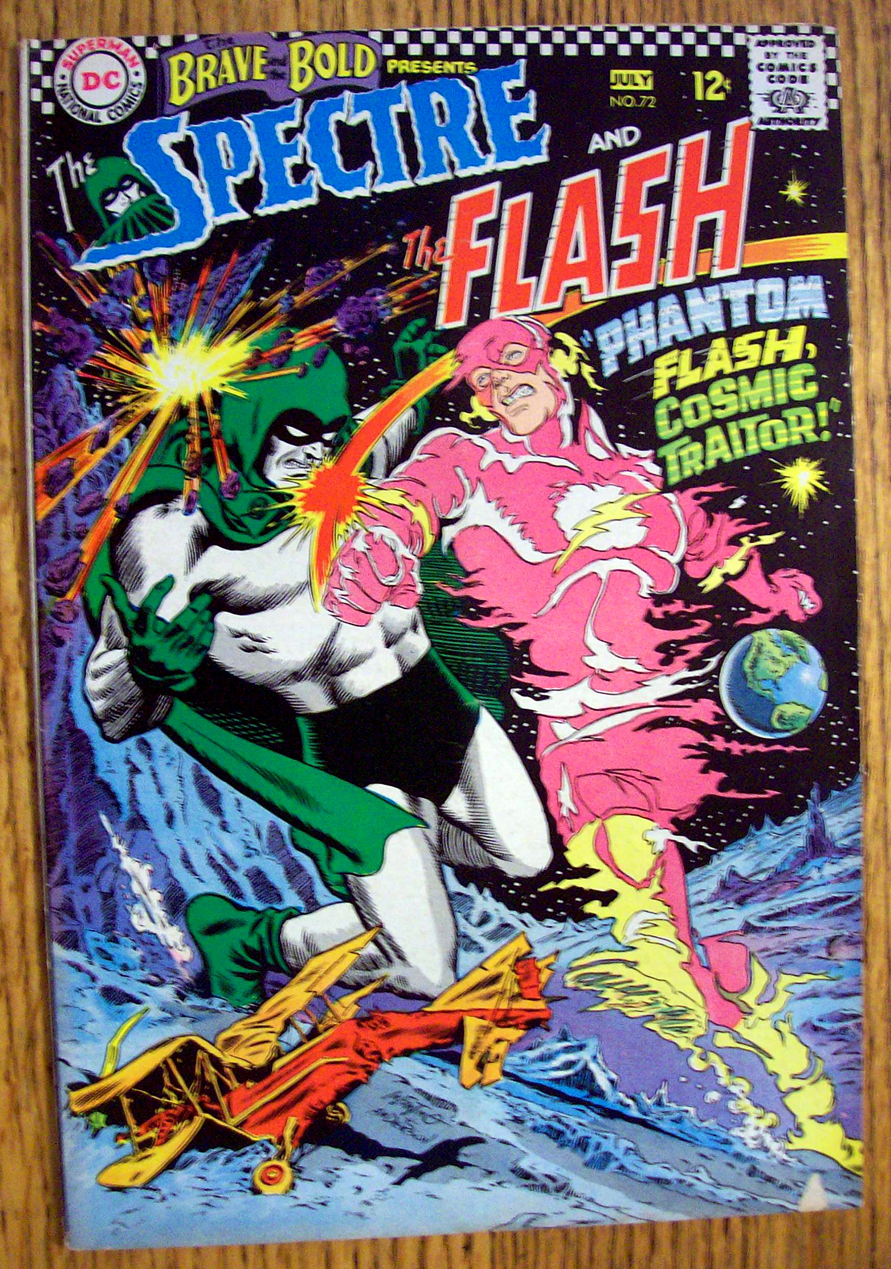 The Spectre & The Flash Comic #72-June-July 1967