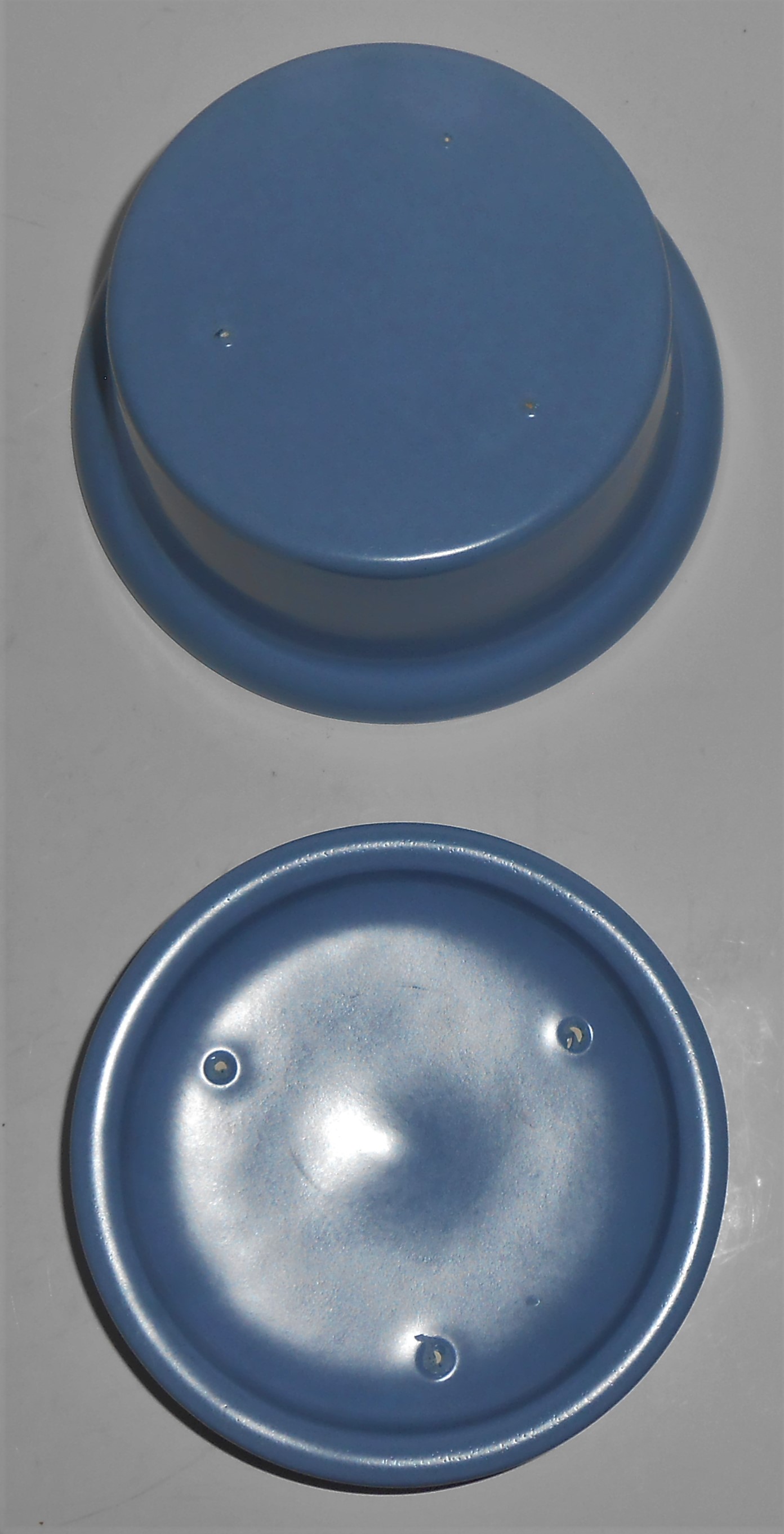 Franciscan Pottery Catalina Rancho Blue Individual Cass