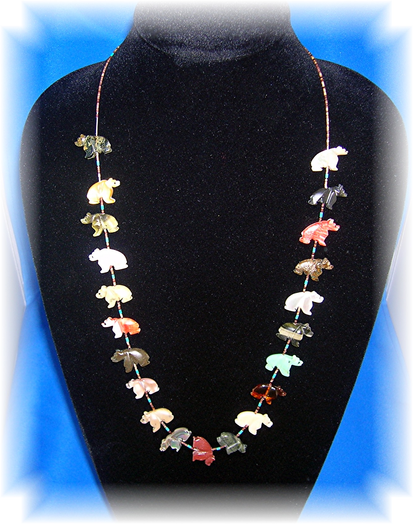 Fetish Coral Spiny Oyster Mother Pearl Heishi  Necklace