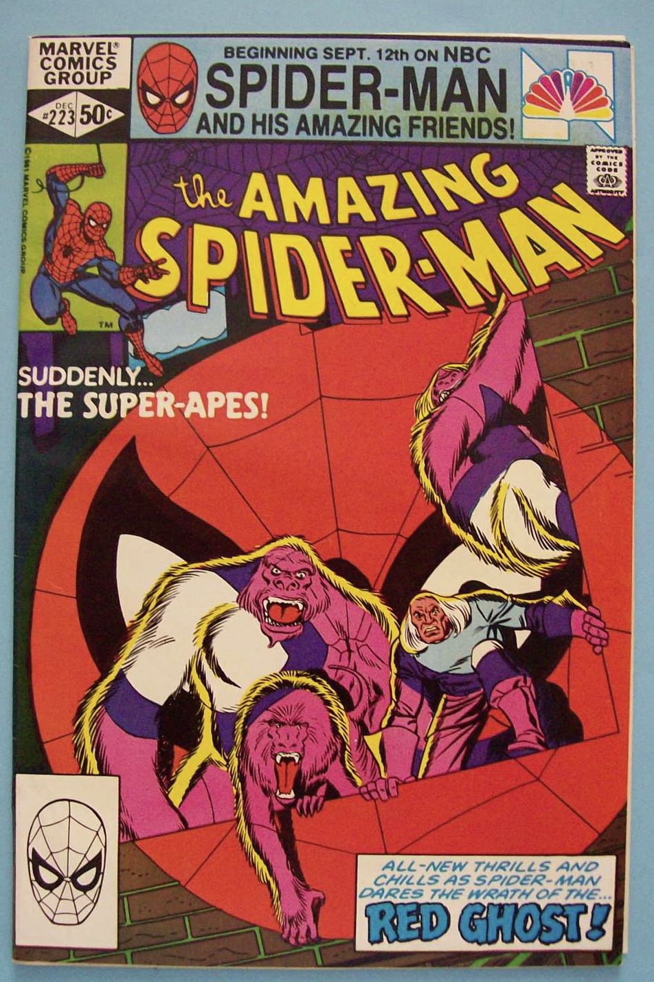 Spider-Man Comics - Dec 1981 - Red Ghost