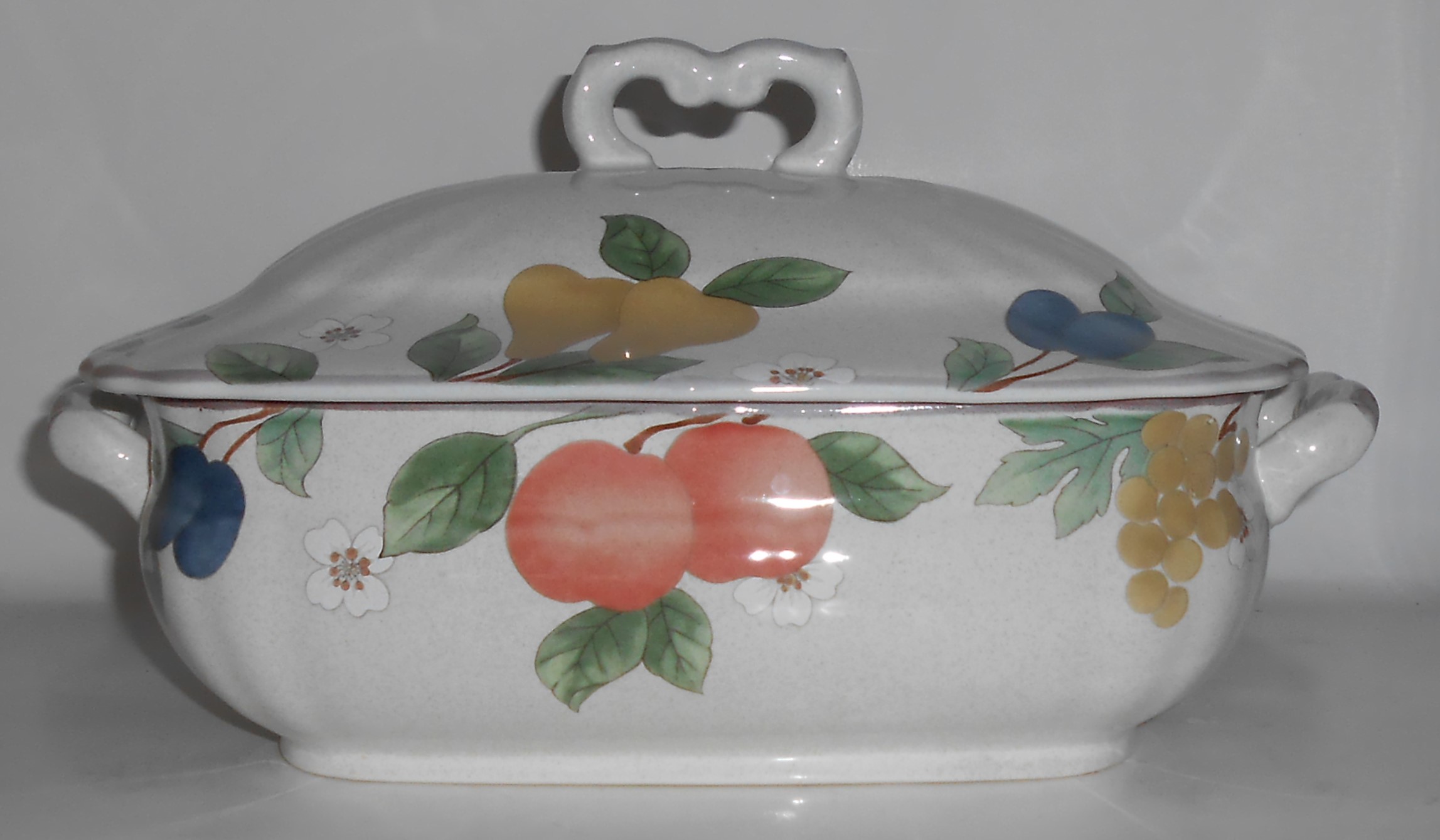 Mikasa China Fruit Panorama Soup Tureen w/Lid