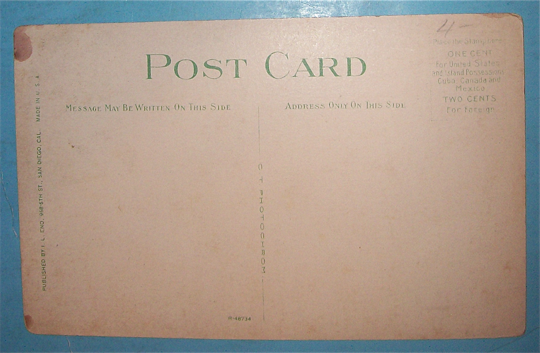 East Side Of Plaza De Panama Postcard