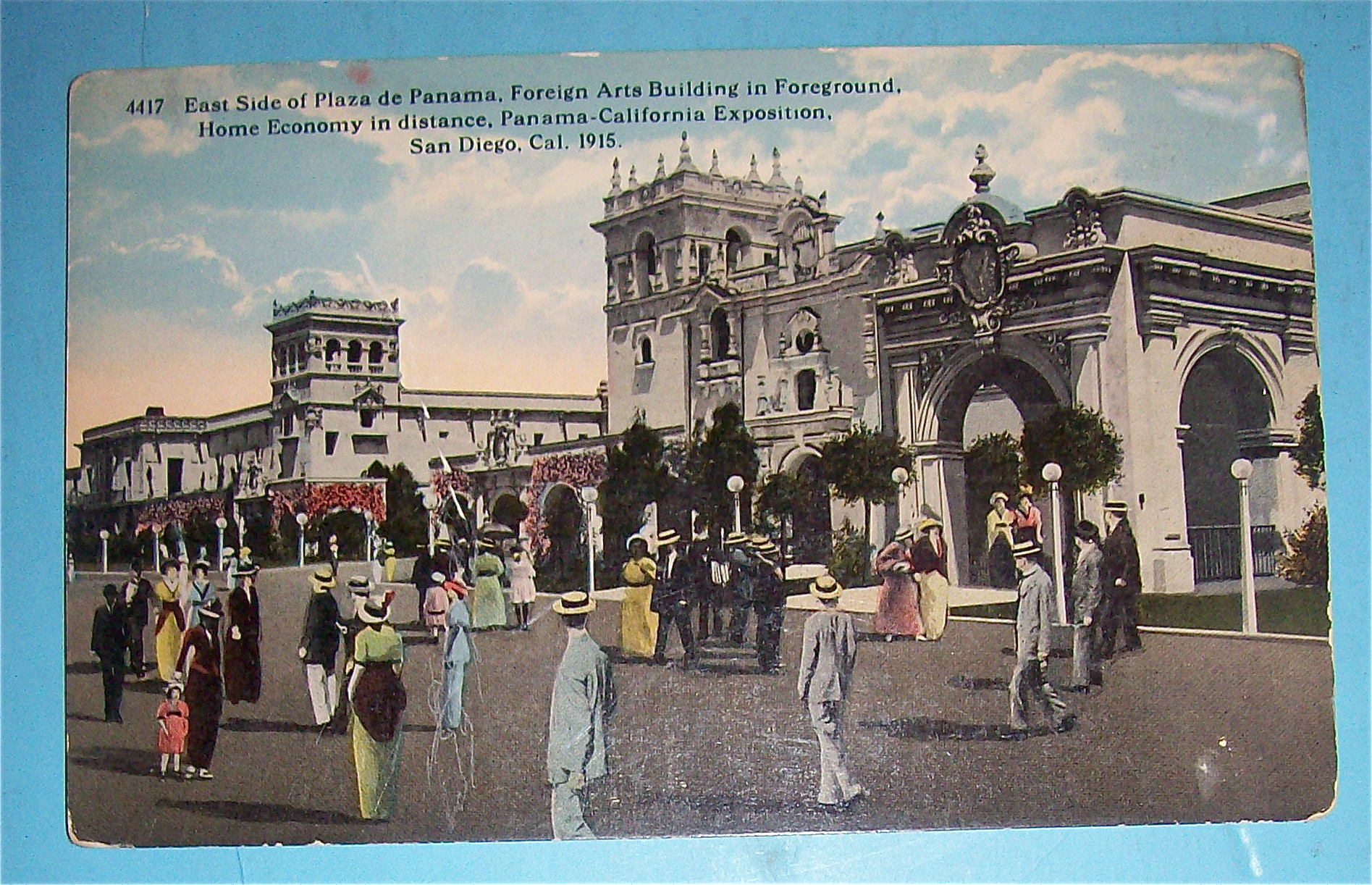 East Side Of Plaza De Panama Postcard