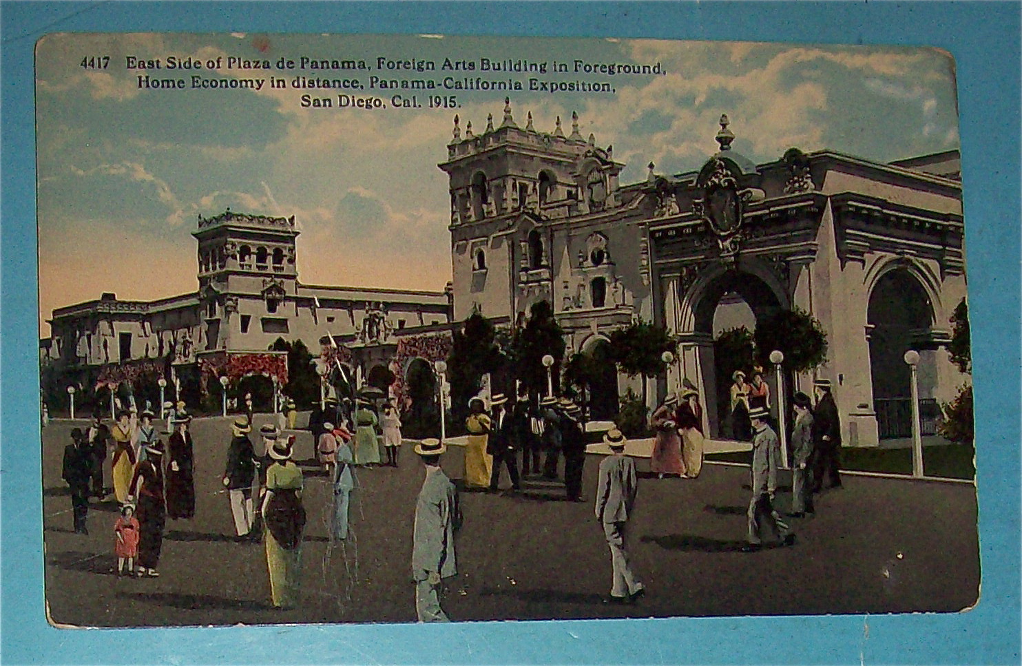East Side Of Plaza De Panama Postcard