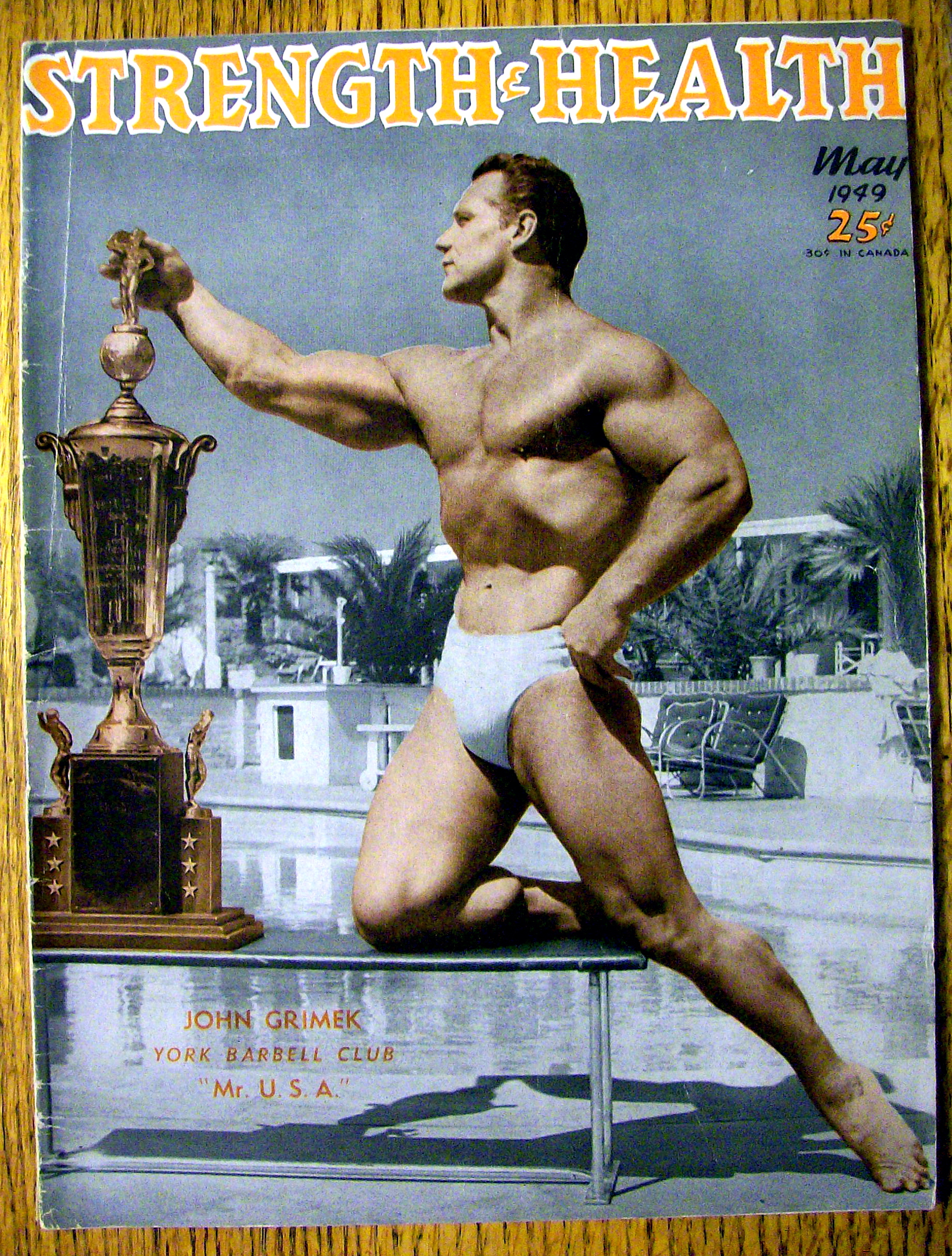 Strength & Health Magazine May 1949  John Grimek