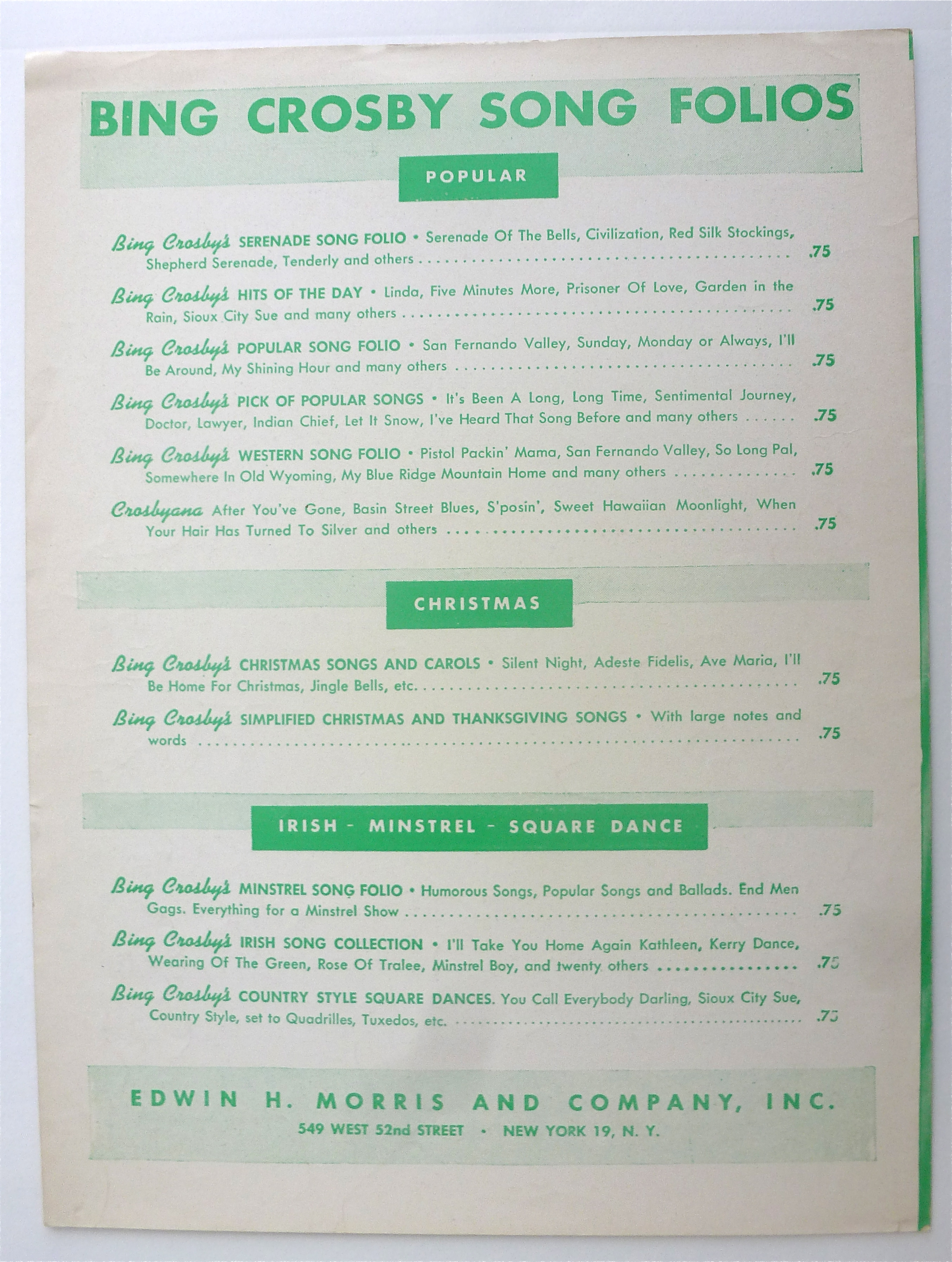 Sheet Music For 1946 A Garden In The Rain