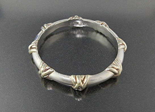Bracelet Stering Silver Bangle Signed Brian