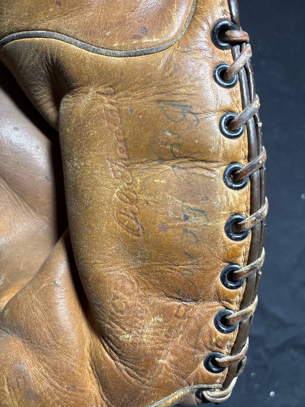 1950s Hutch Carl Furillo Brooklyn Dodgers Baseball Glove Model 36 LHT