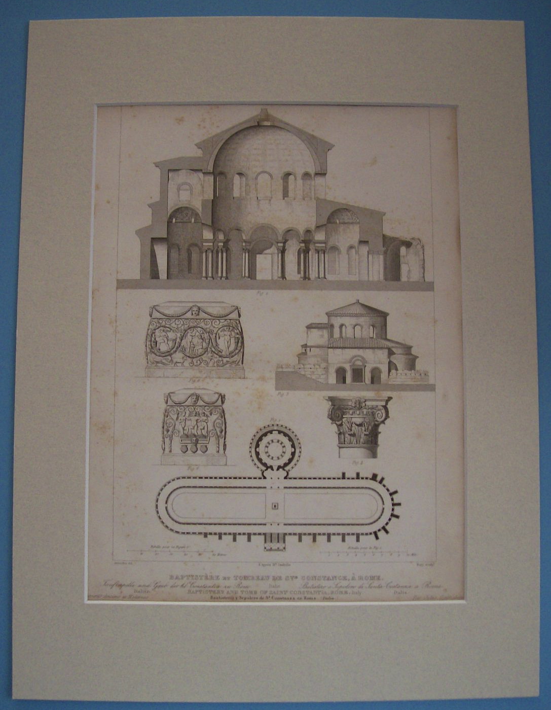 Baptistere  Et Tombeau De Ste Constance, A Rome