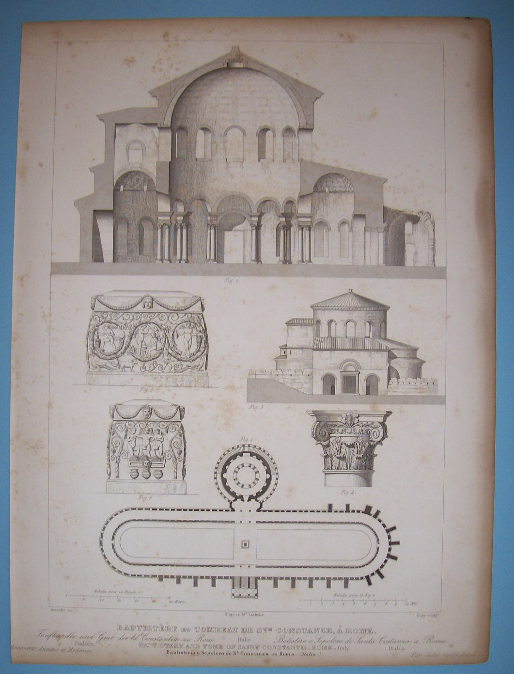 Baptistere  Et Tombeau De Ste Constance, A Rome
