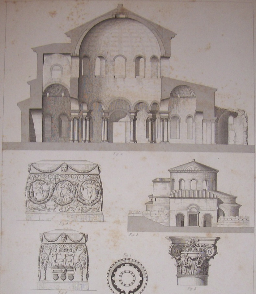 Baptistere Et Tombeau De Ste Constance, A Rome