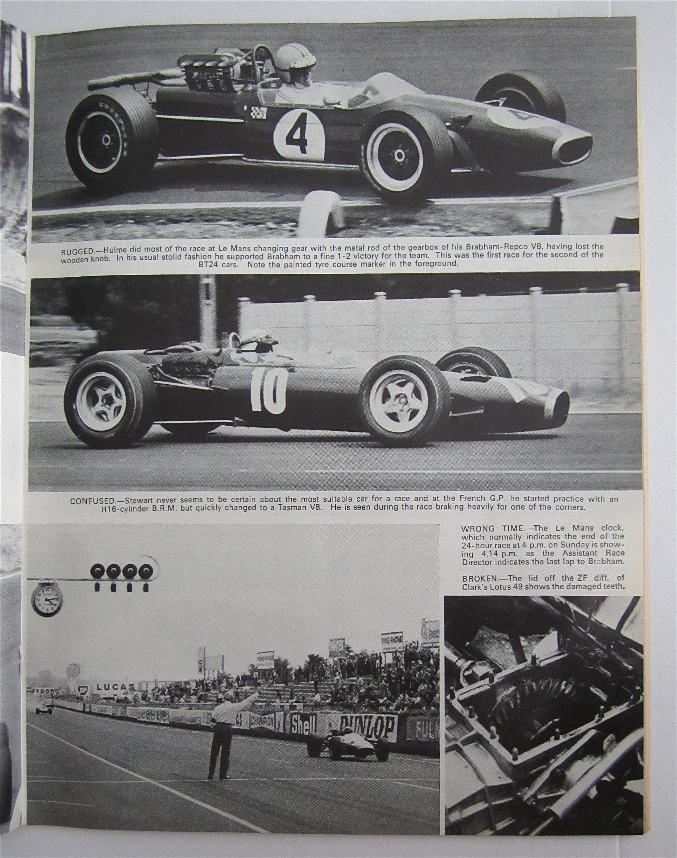Motor Sport Magazine August 1967 Jack Brabham