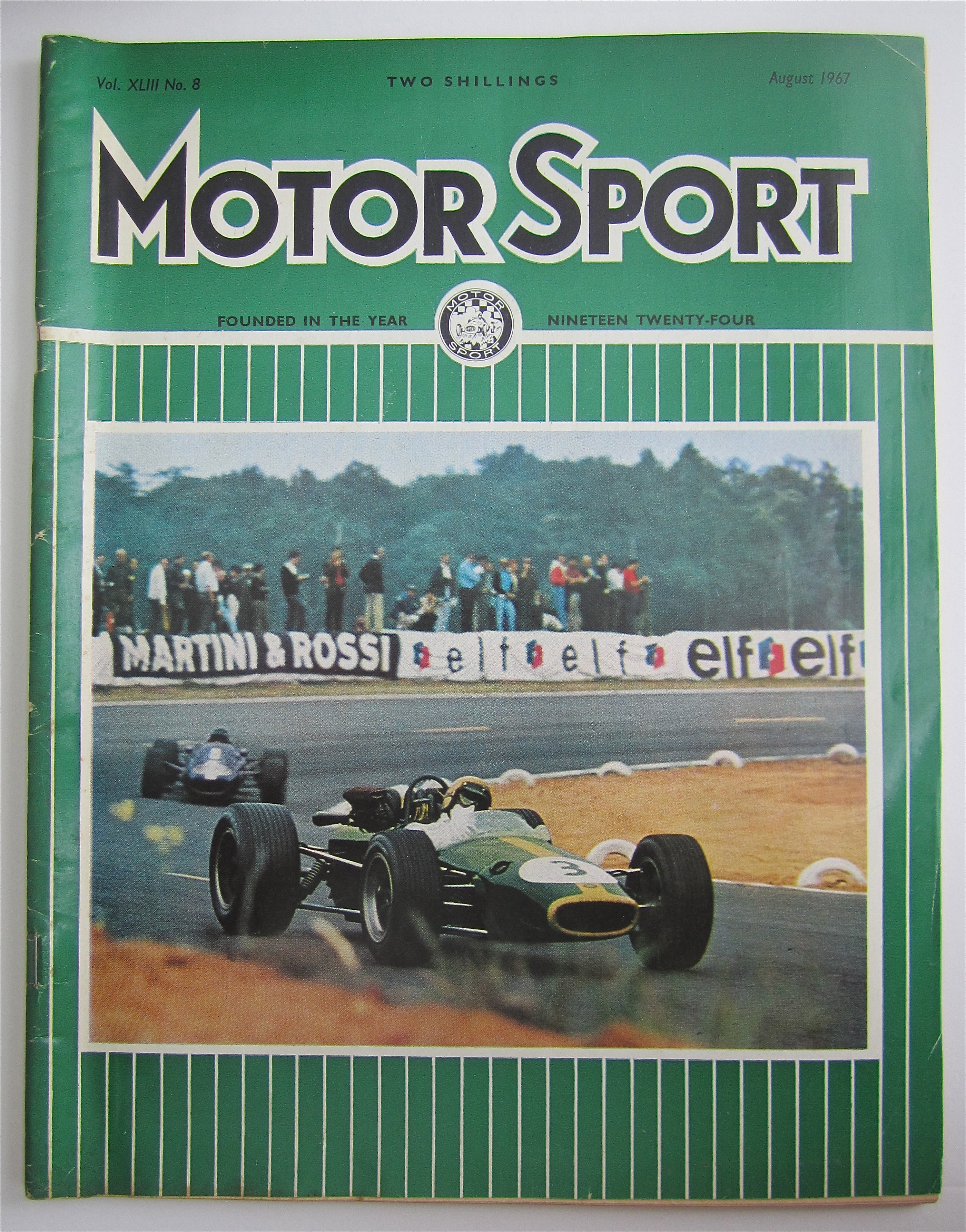 Motor Sport Magazine August 1967 Jack Brabham