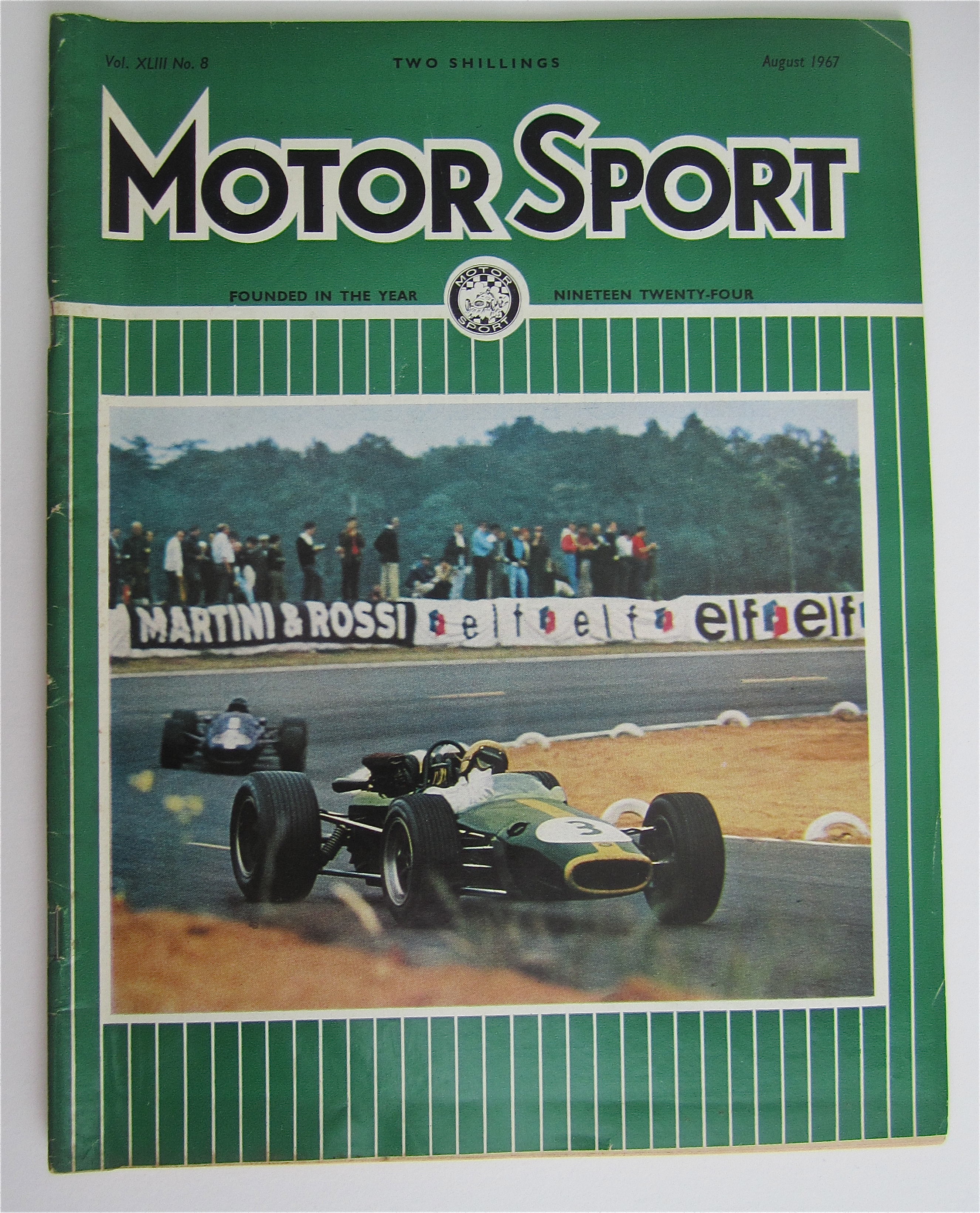 Motor Sport Magazine August 1967 Jack Brabham