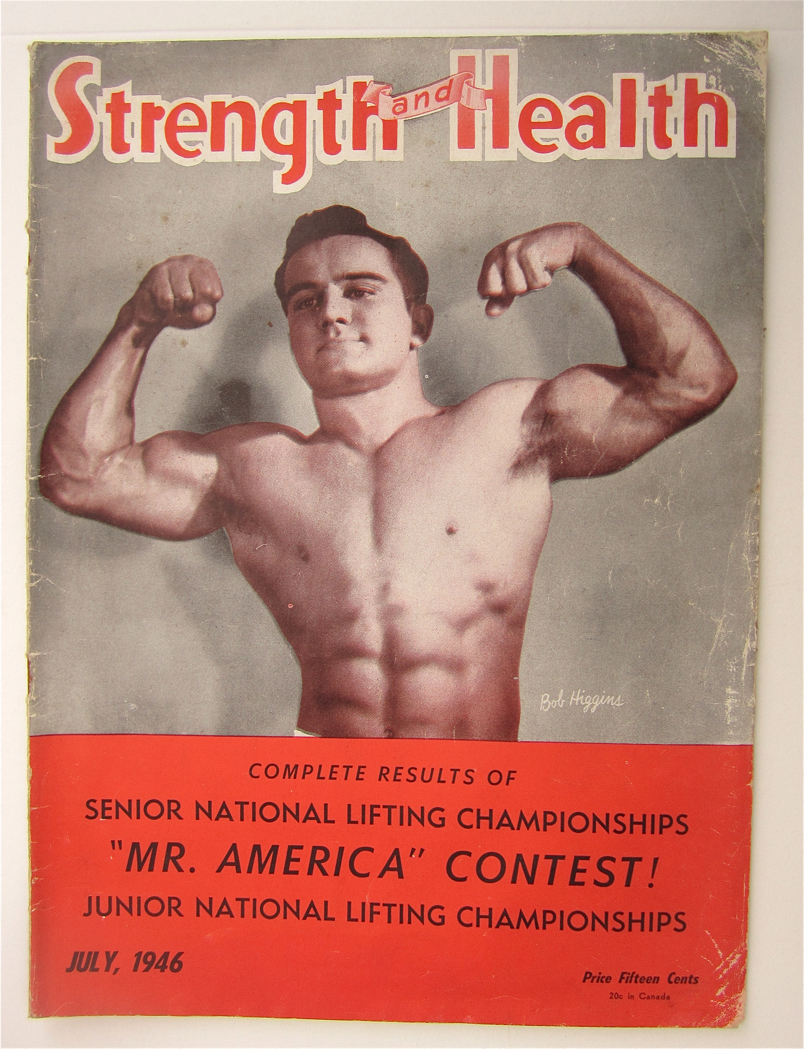 Strength & Health Magazine July 1946 Bob Higgins