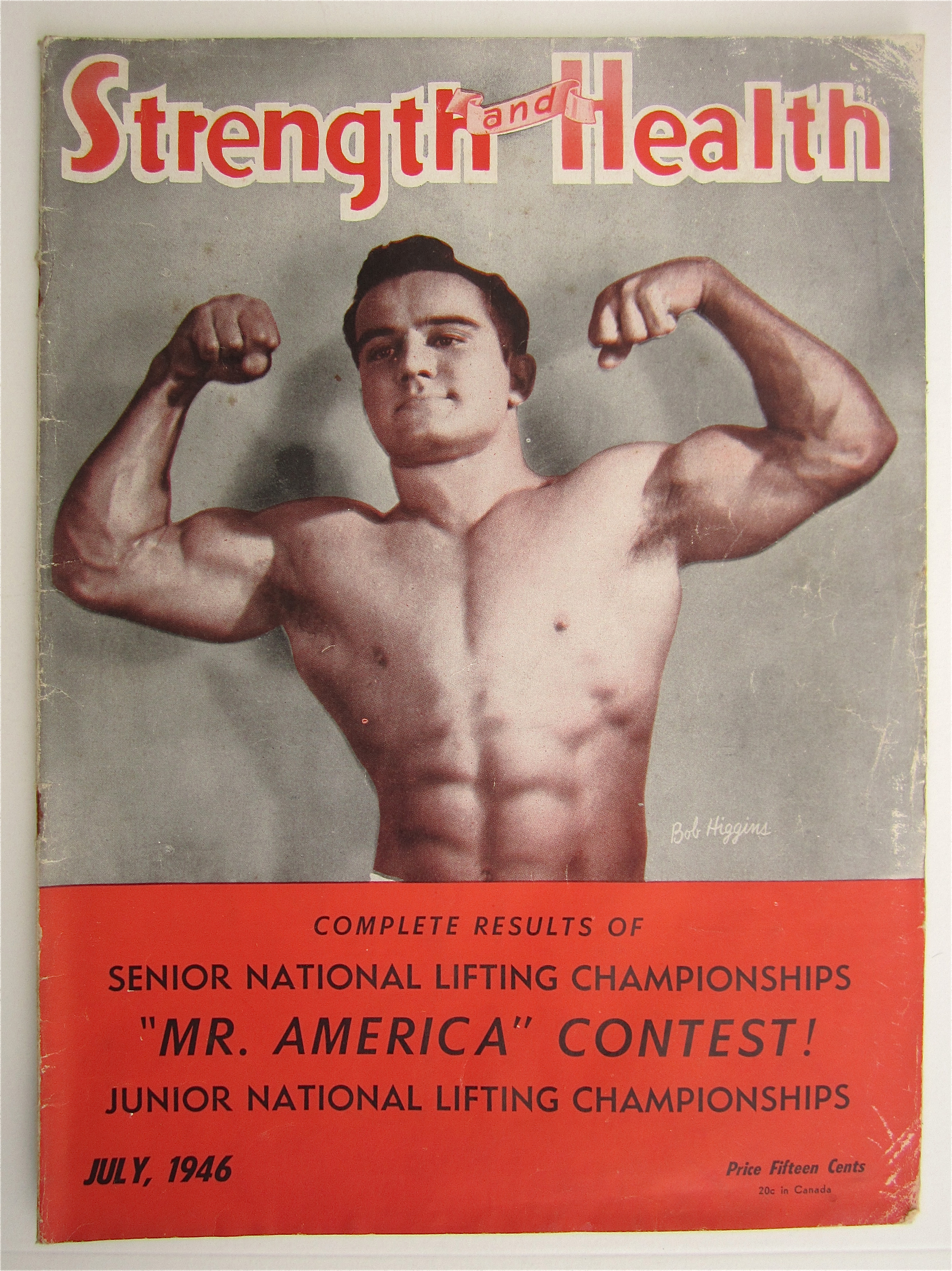 Strength & Health Magazine July 1946 Bob Higgins