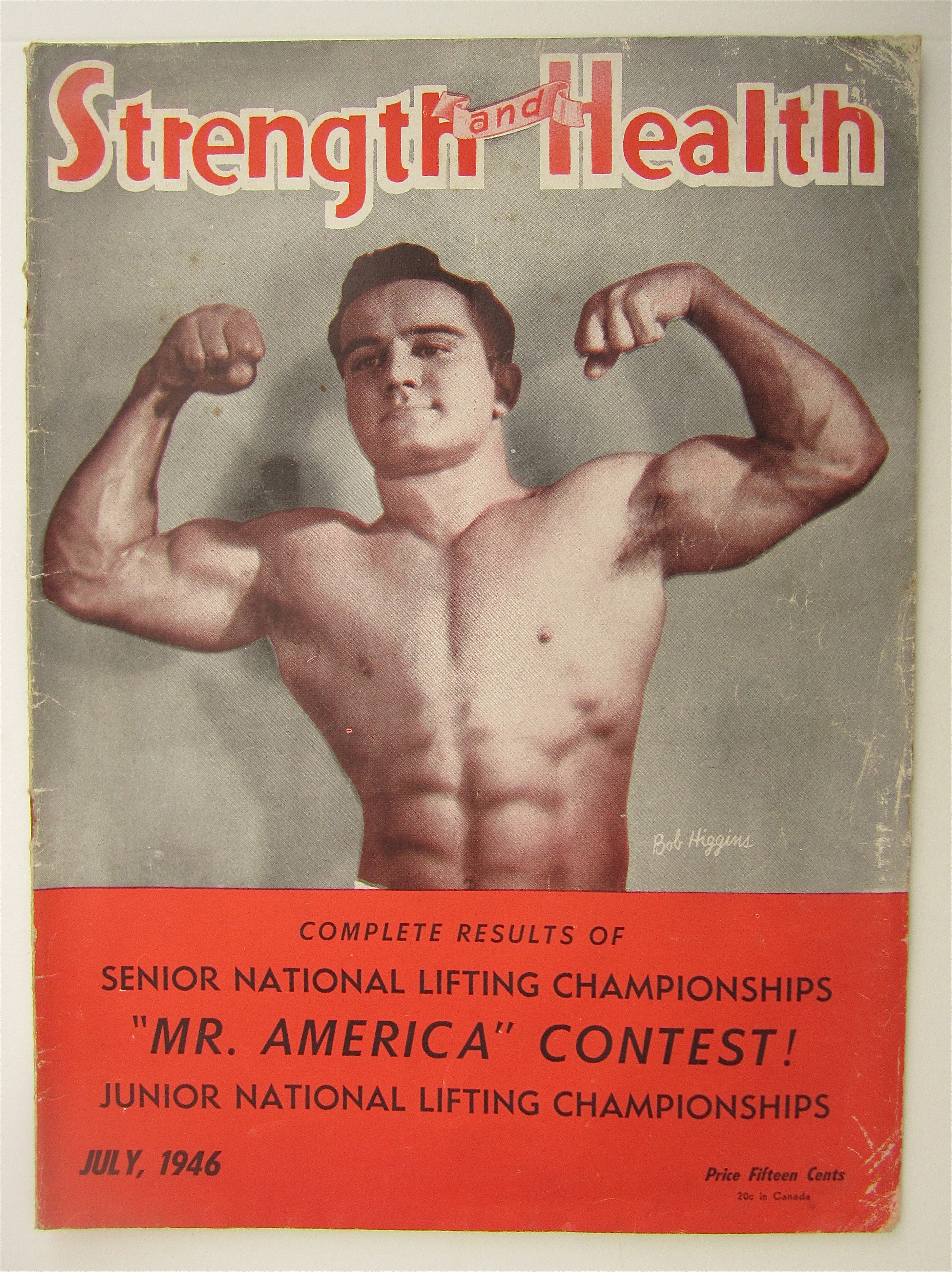 Strength & Health Magazine July 1946 Bob Higgins