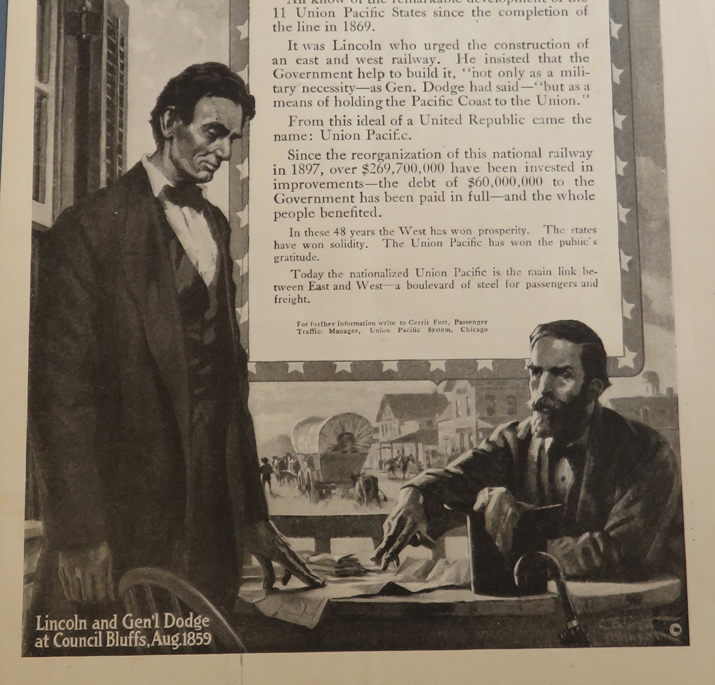 1917 Union Pacific with Lincoln & General Dodge