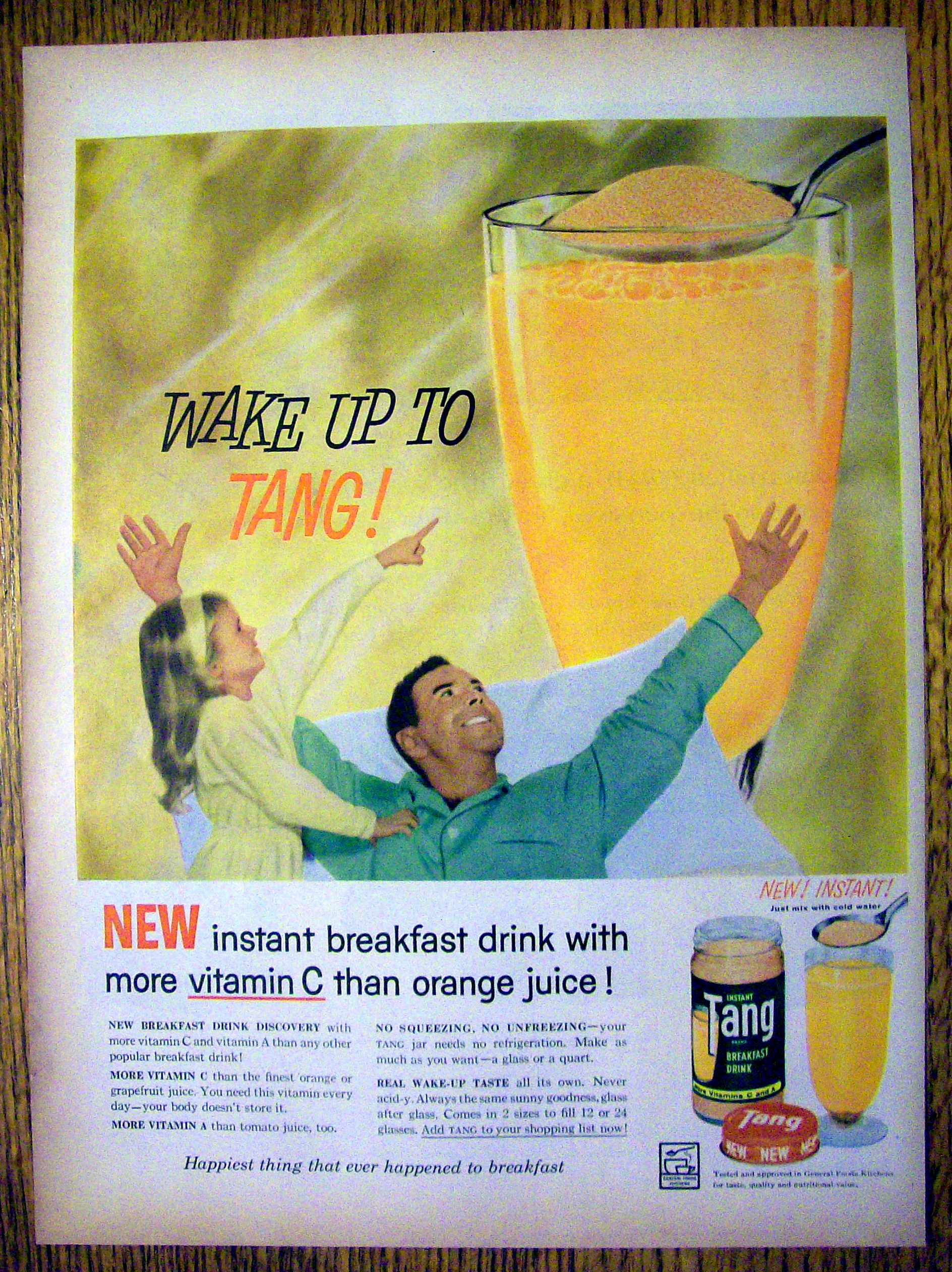 1959 Instant Tang with Man & Little Girl