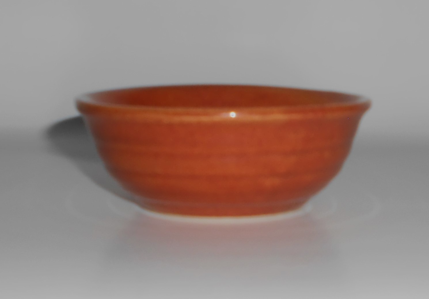 VINTAGE Bauer Pottery Ring Ware Red/Brown Nut Cup